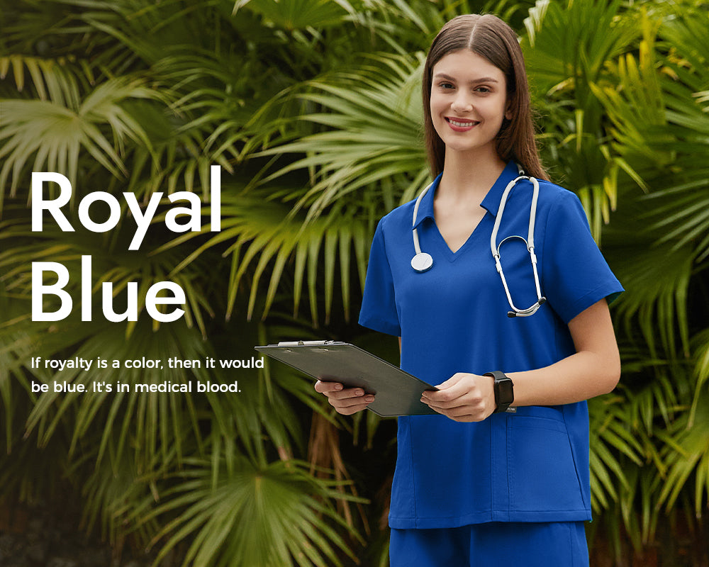 Scrubs in Royal Blue Series COMENII