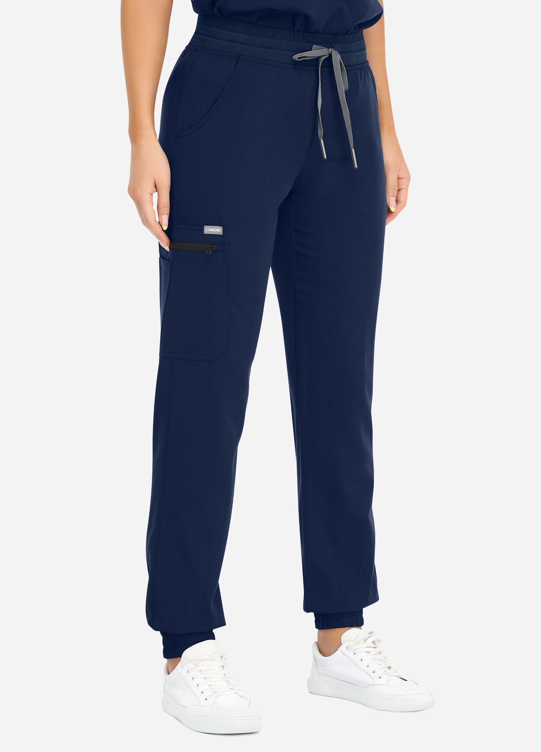 4-Pocket-Scrub-Freizeit-Jogginghose für Damen