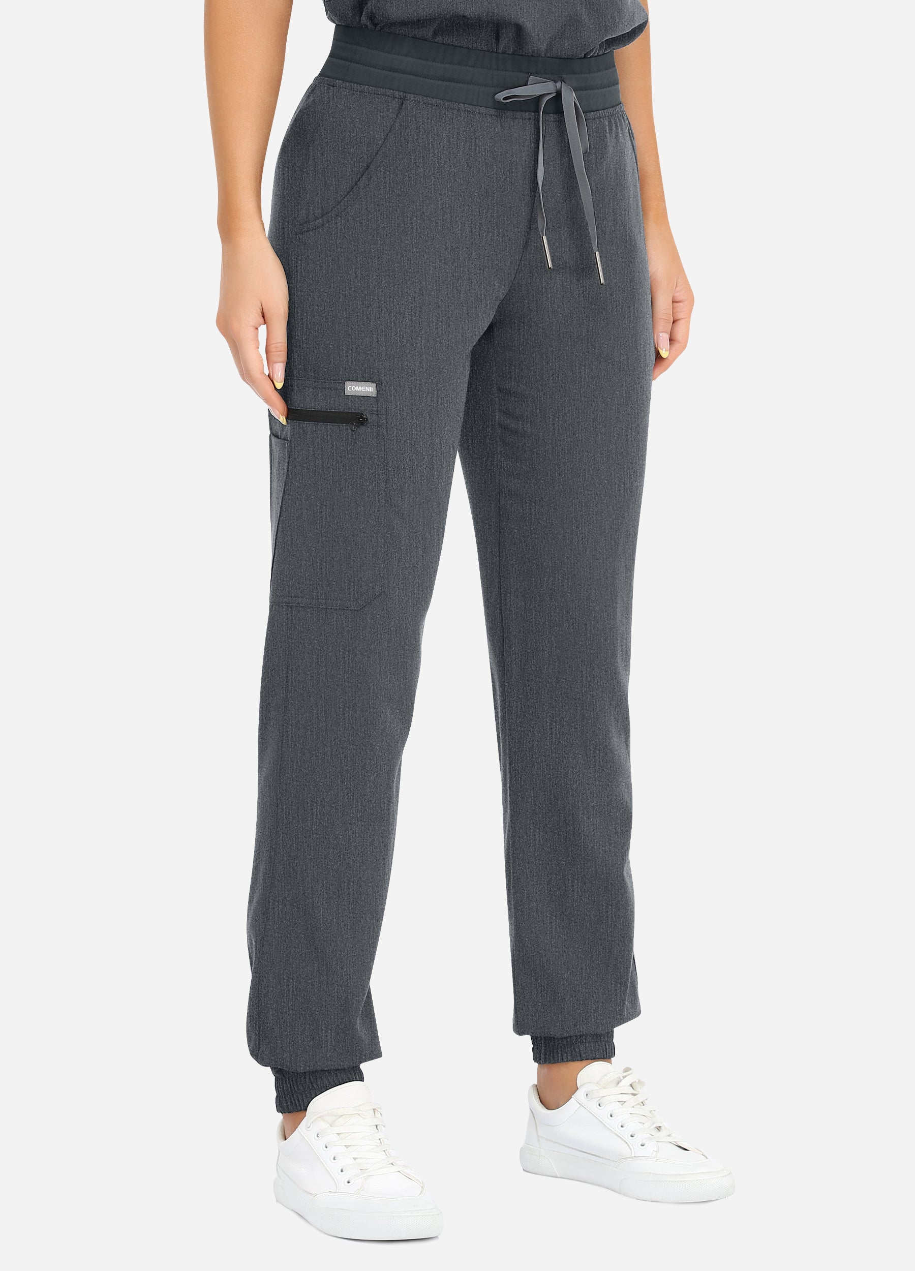 4-Pocket-Scrub-Freizeit-Jogginghose für Damen