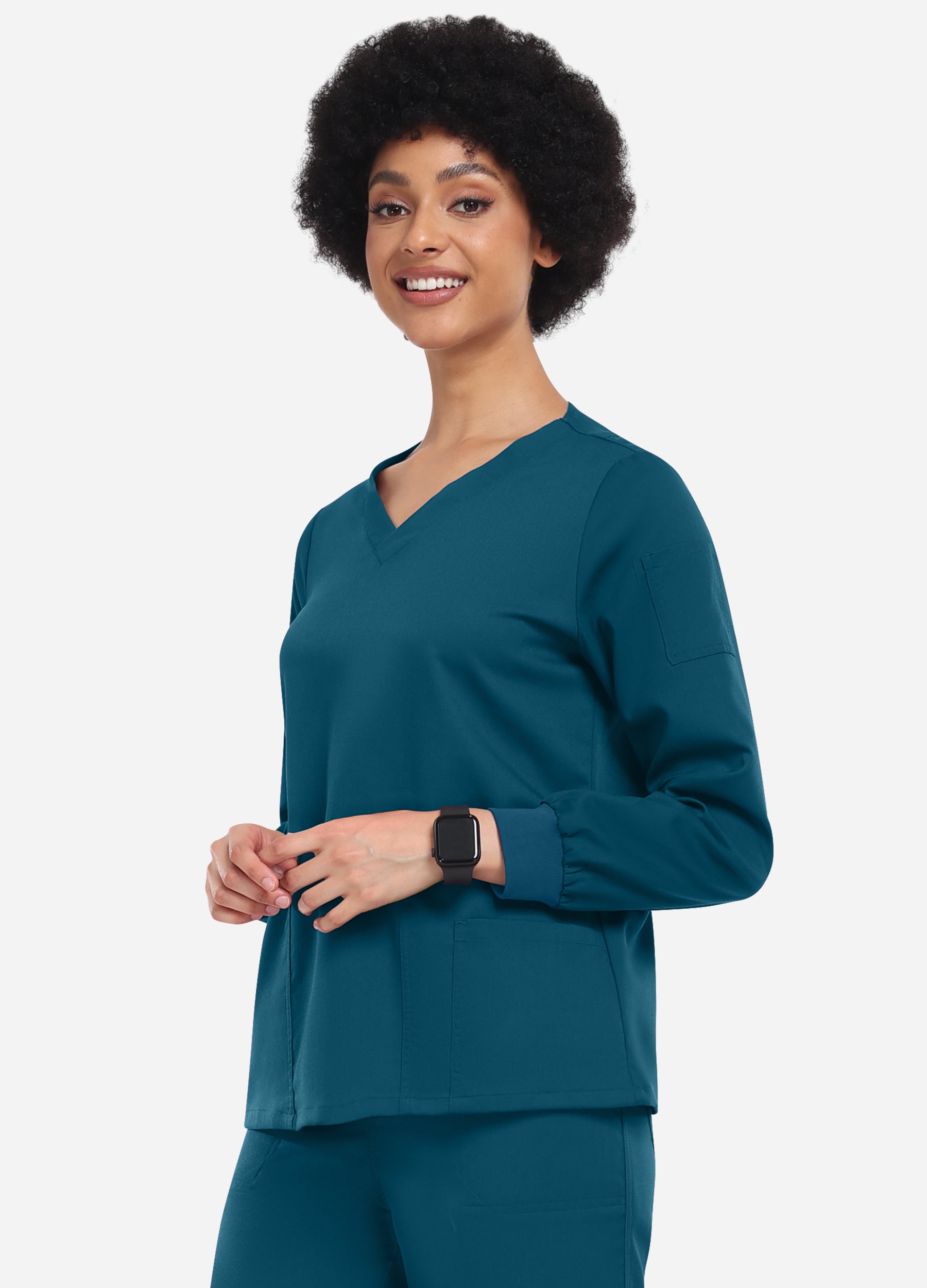 SoftTouch™ Long Sleeve Scrub Top
