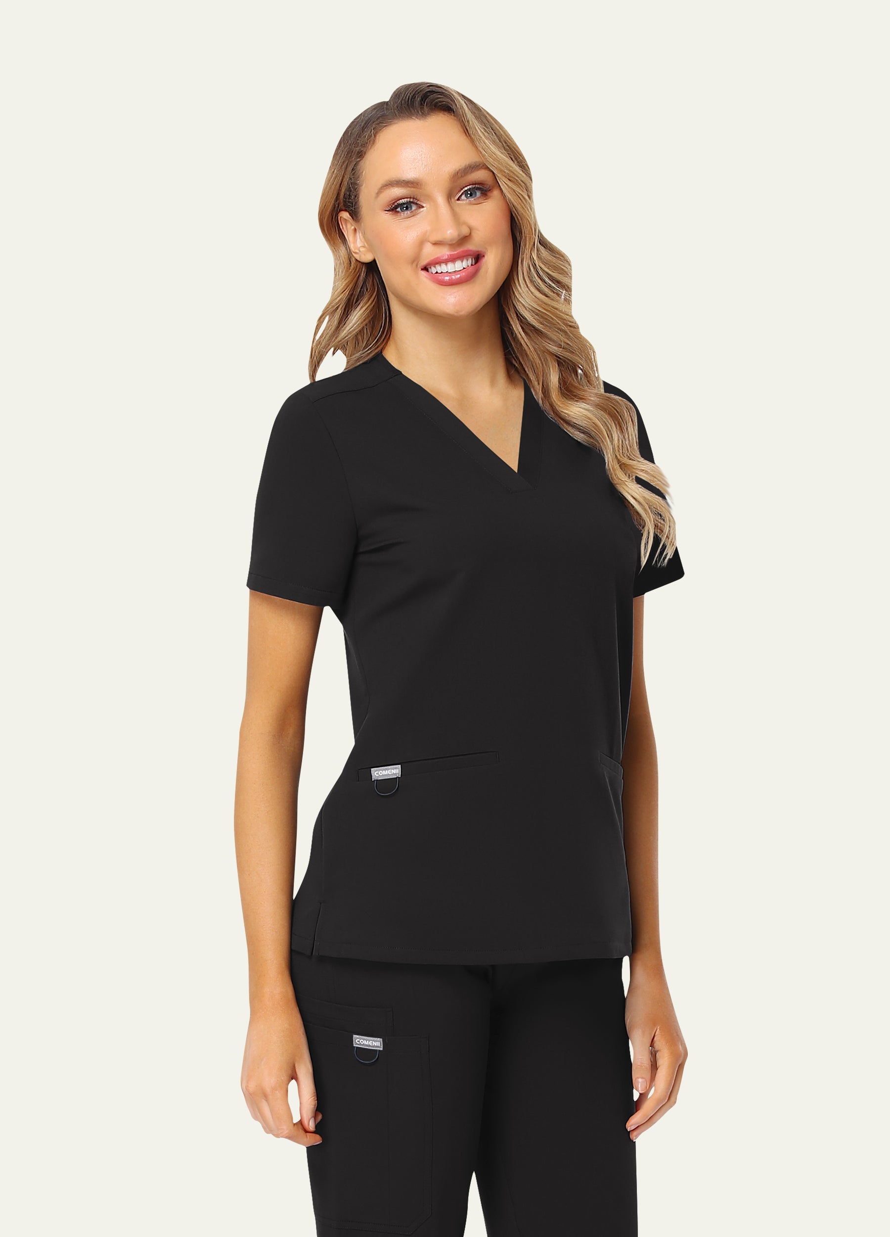 SoftTouch™ 3 Pockets Scrub Top
