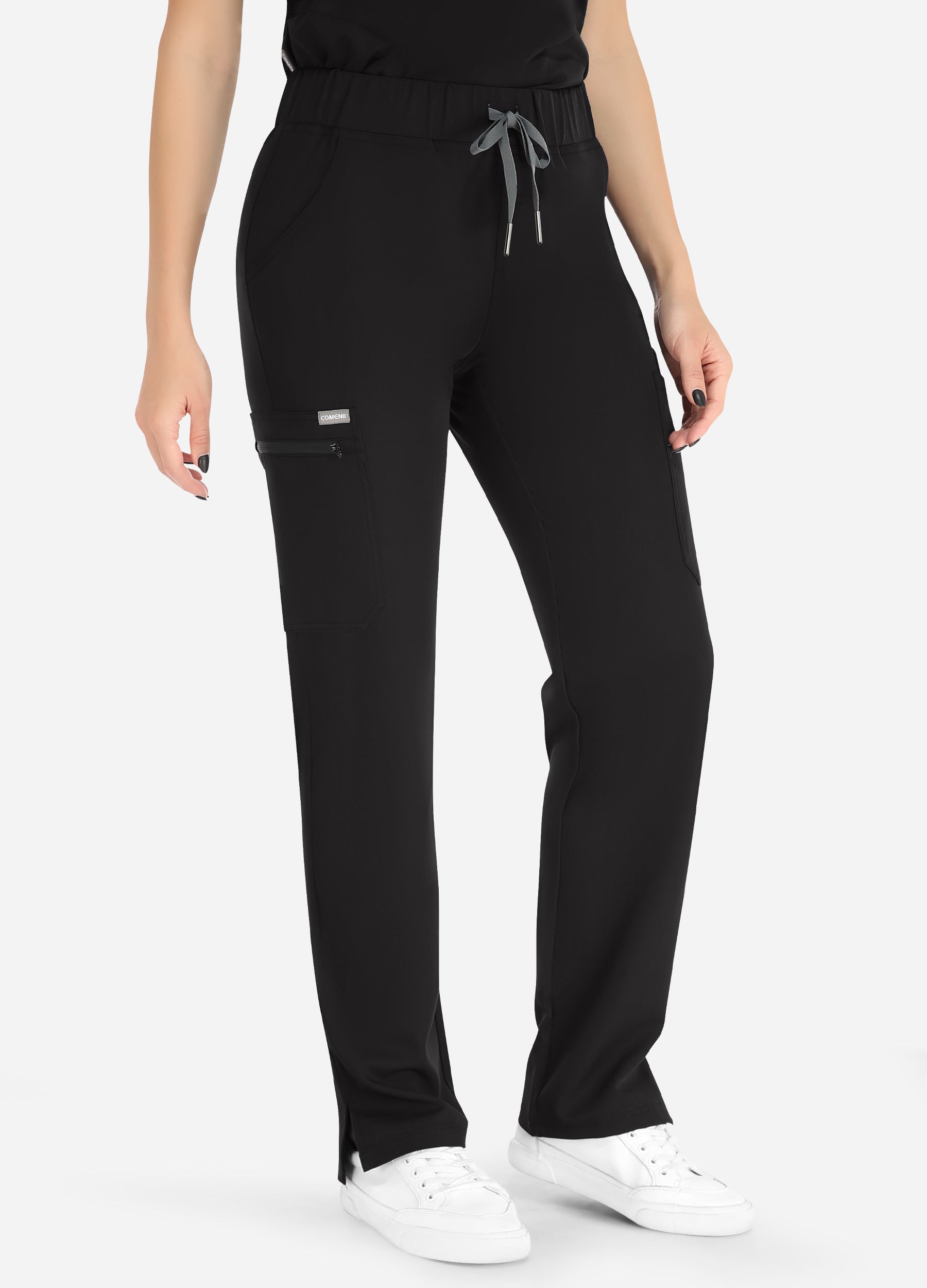 8-Pocket Tapered Scrub-Hose für Damen