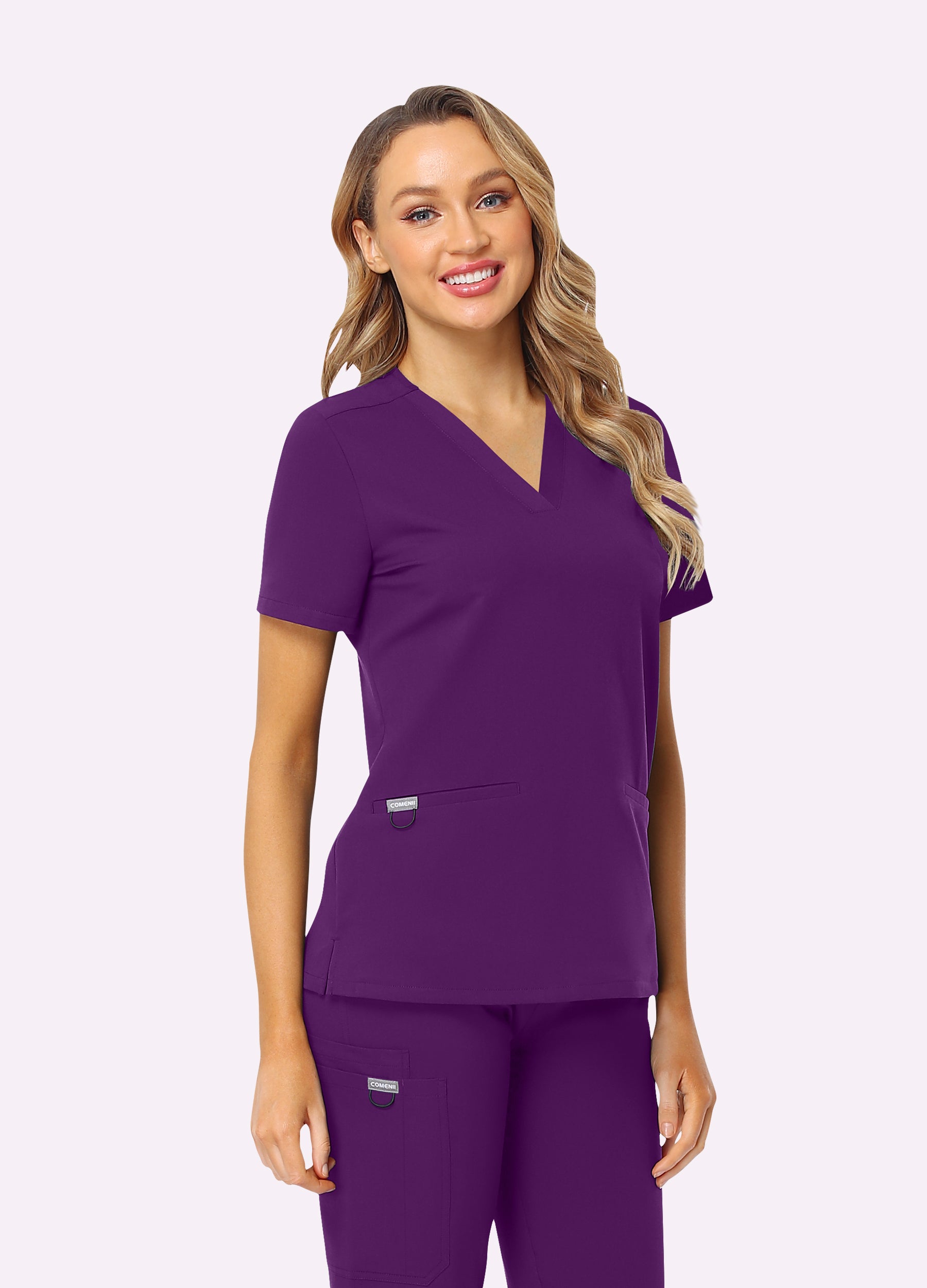 SoftTouch™ 3 Pockets Scrub Top
