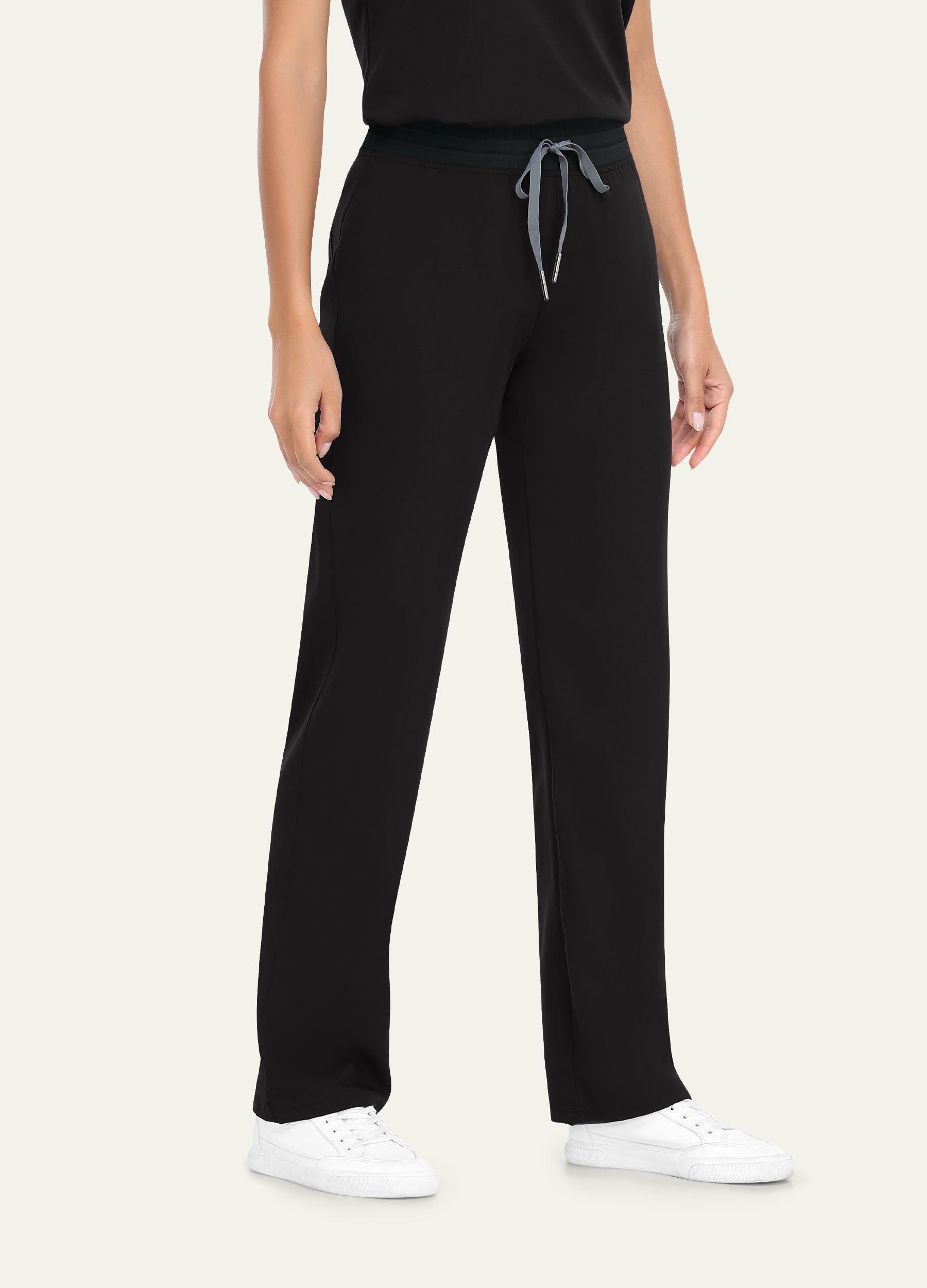 Pantalón médico básico de 2 bolsillos para mujer