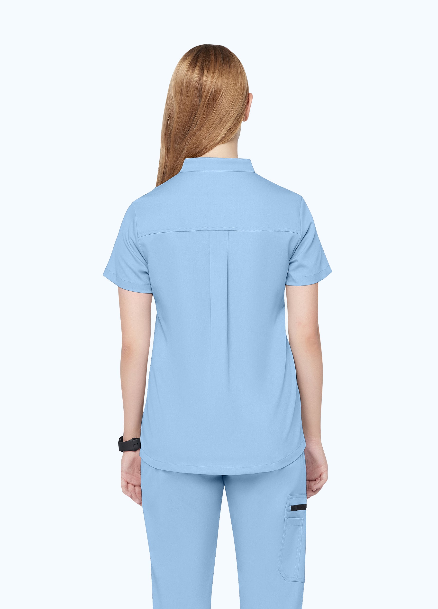 ProEase™ Collar Scrub Top