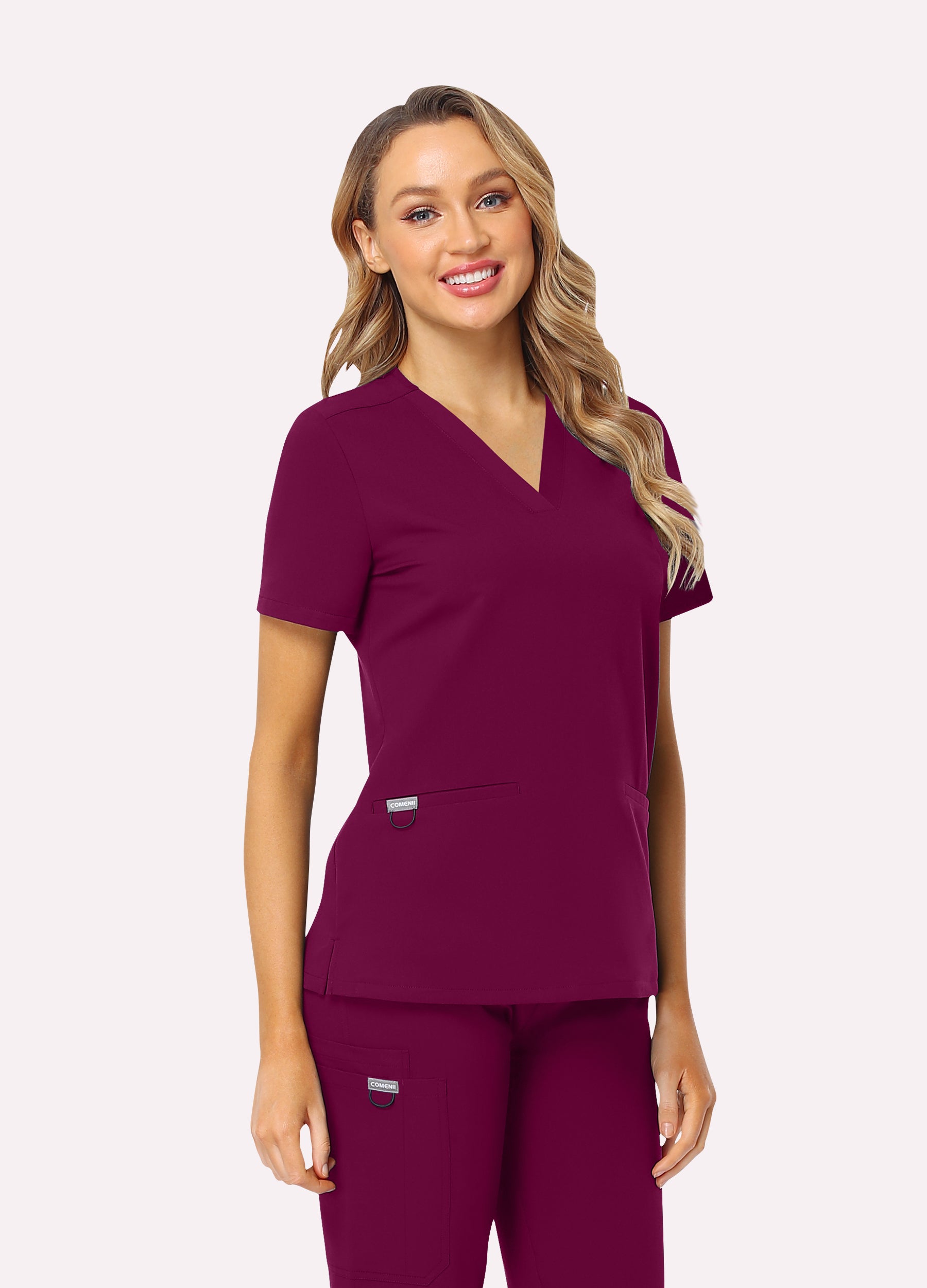 SoftTouch™ 3 Pockets Scrub Top