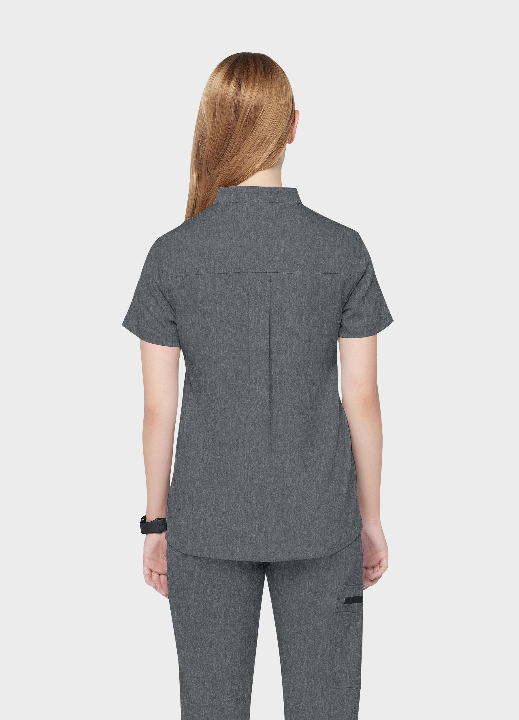 ProEase™ Collar Scrub Top