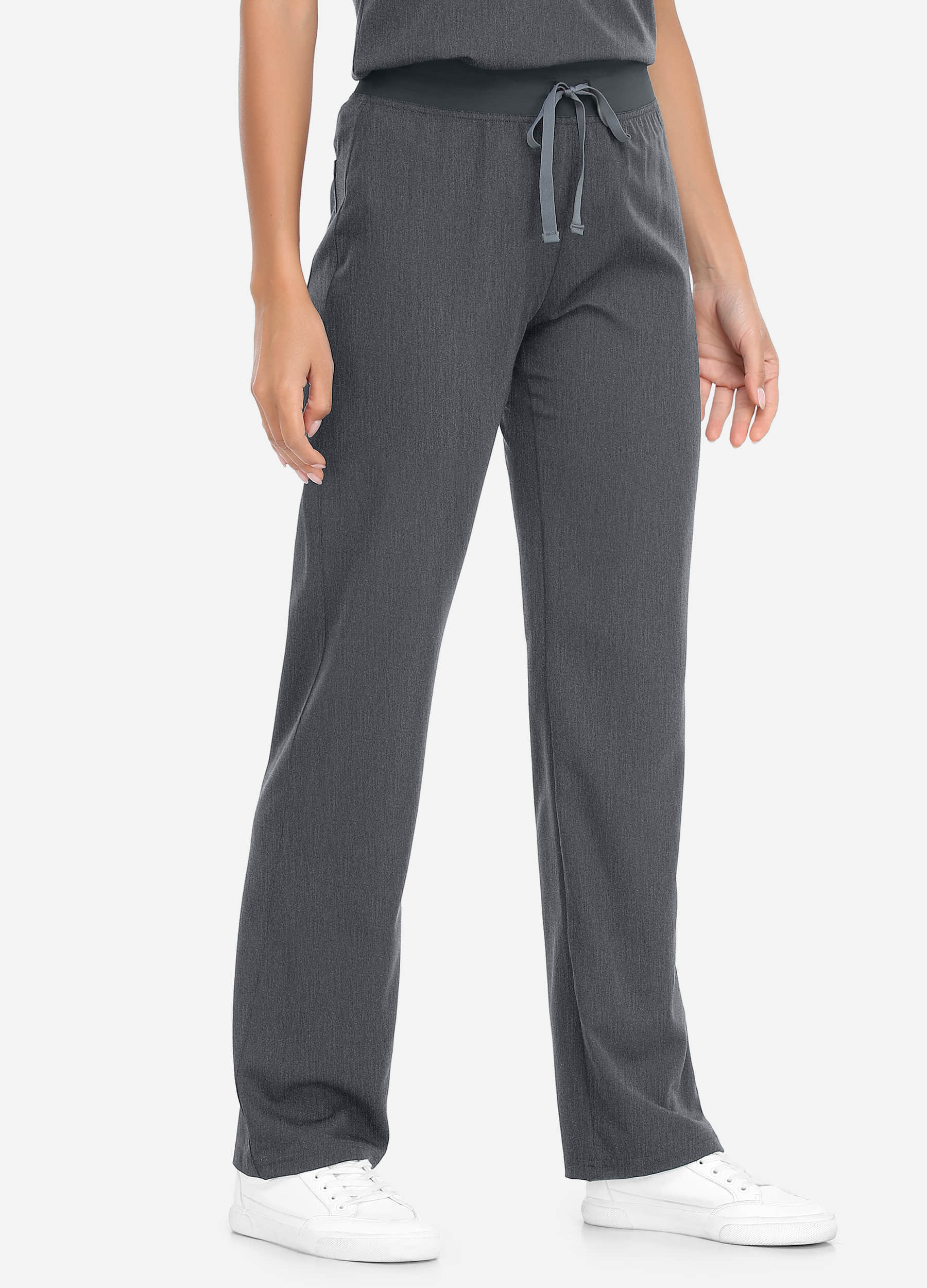 Pantalon médical basique à 2 poches pour femme