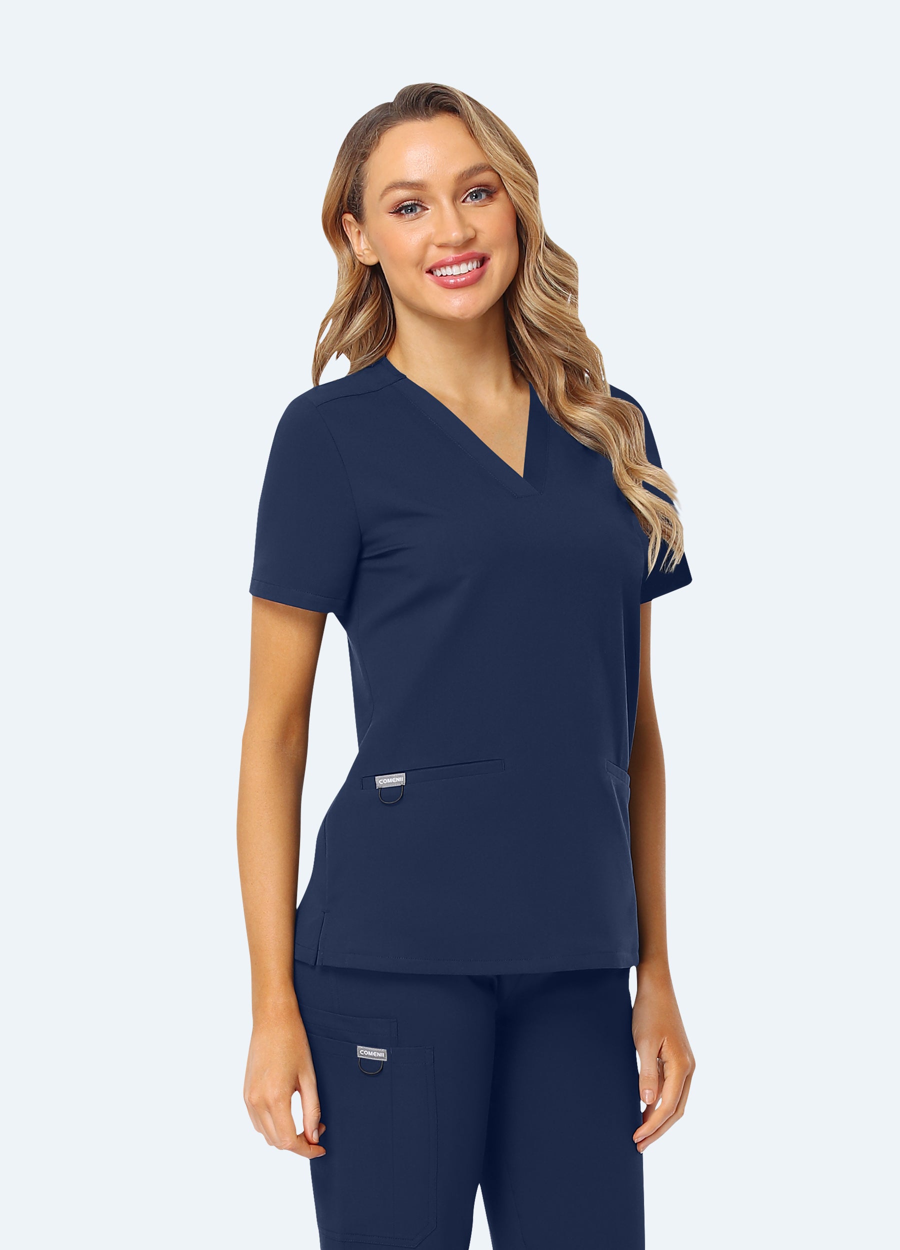 SoftTouch™ 3 Pockets Scrub Top