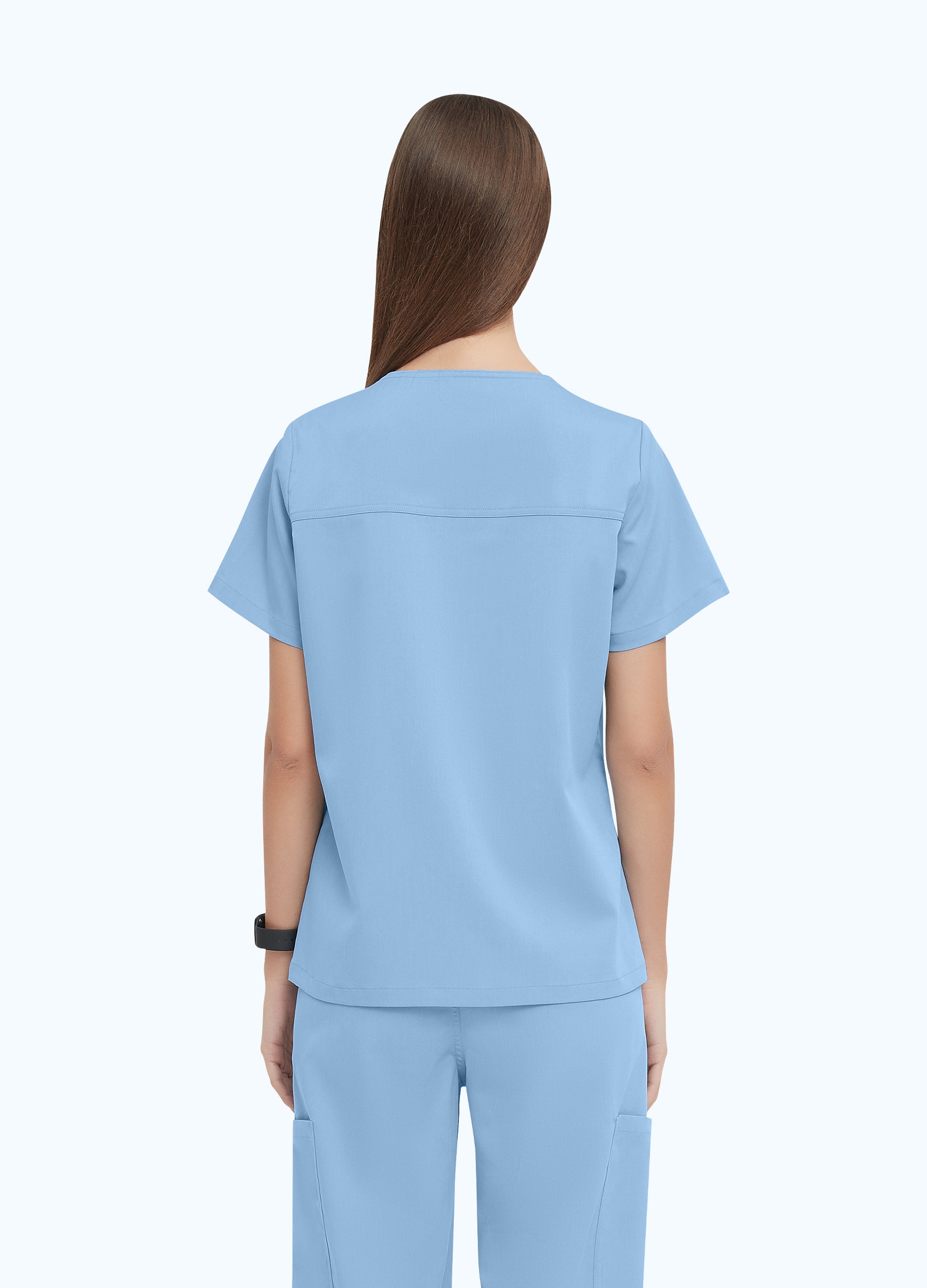 DynaComfort™ Zipper Scrub Top