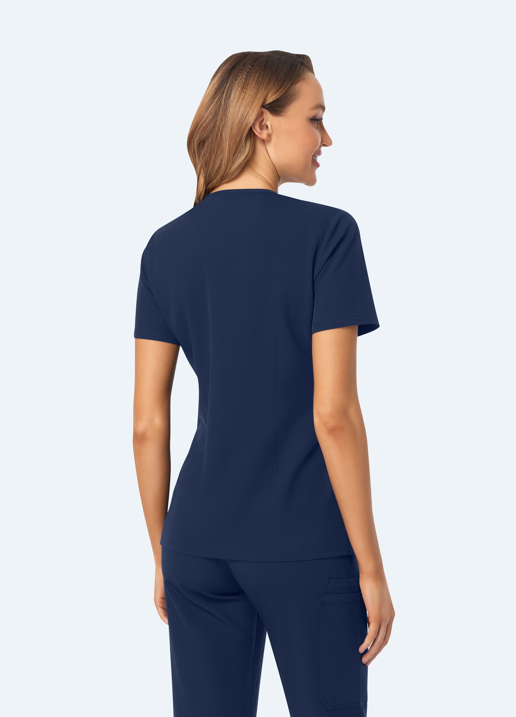 SoftTouch™ 3 Pockets Scrub Top