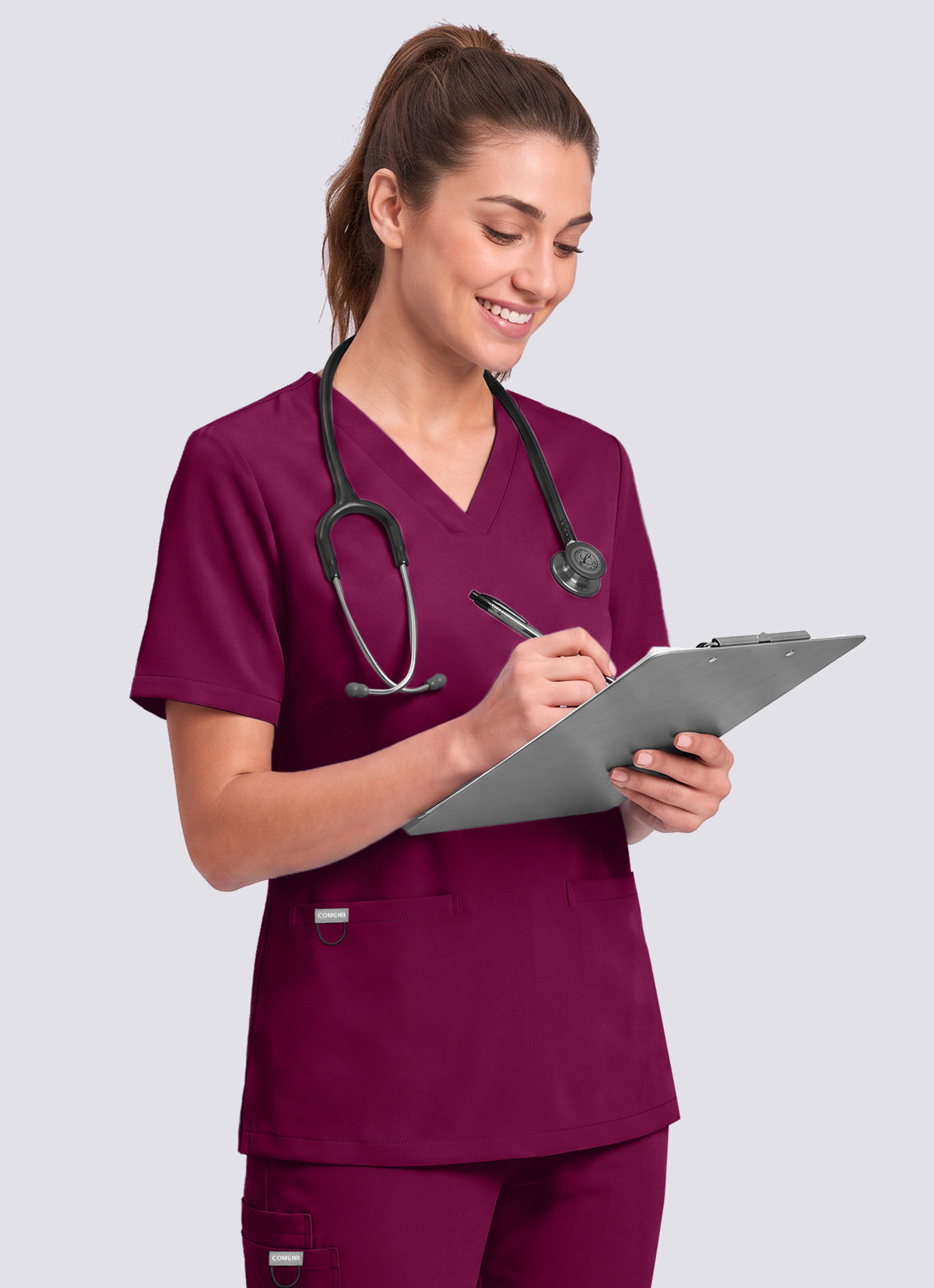 SoftTouch™ 3 Pockets Scrub Top