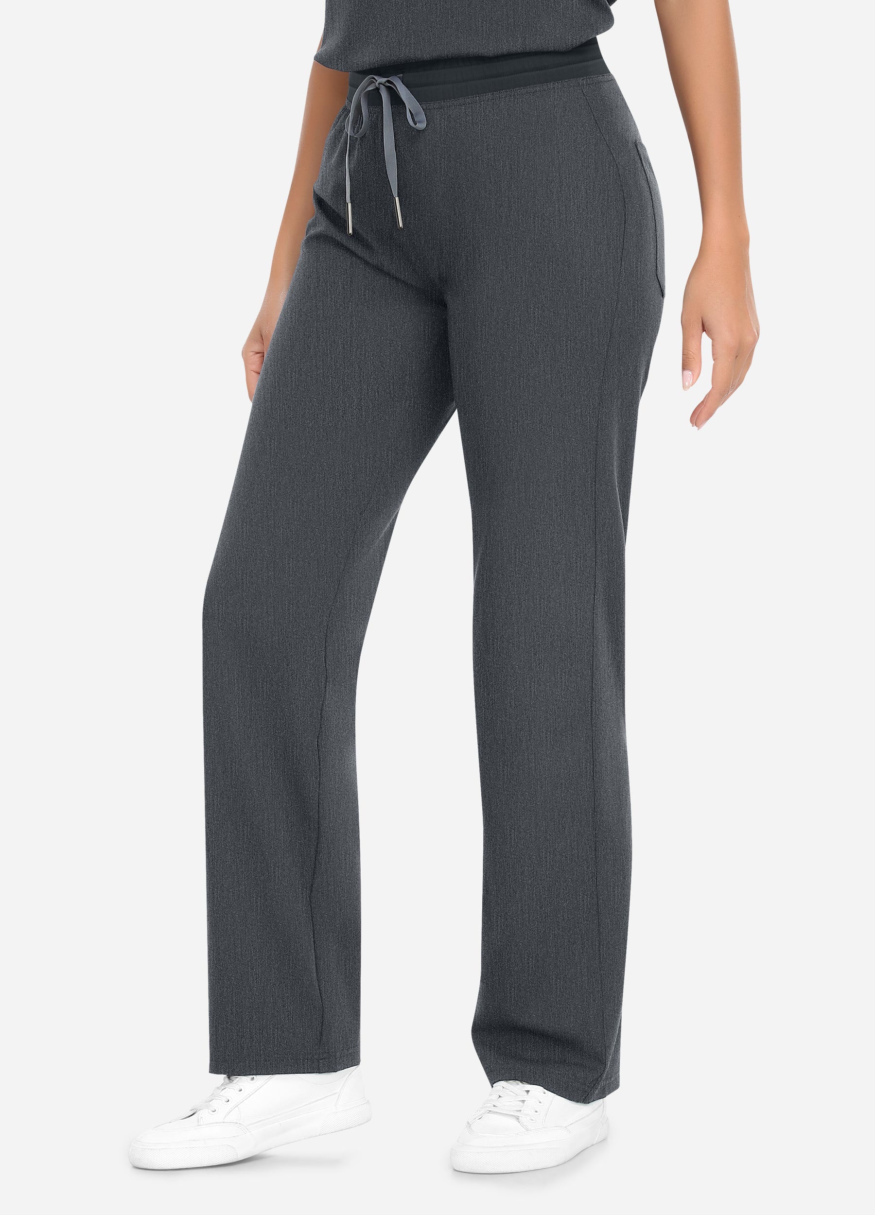 Pantalón médico básico de 2 bolsillos para mujer