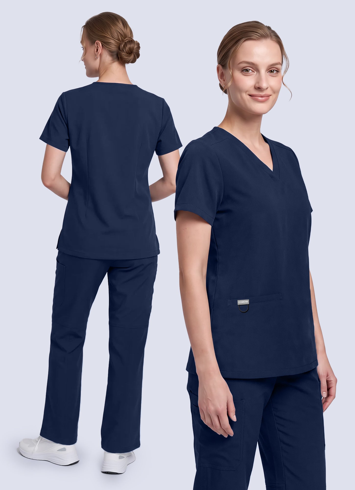 SoftTouch™ 3 Pockets Scrub Top