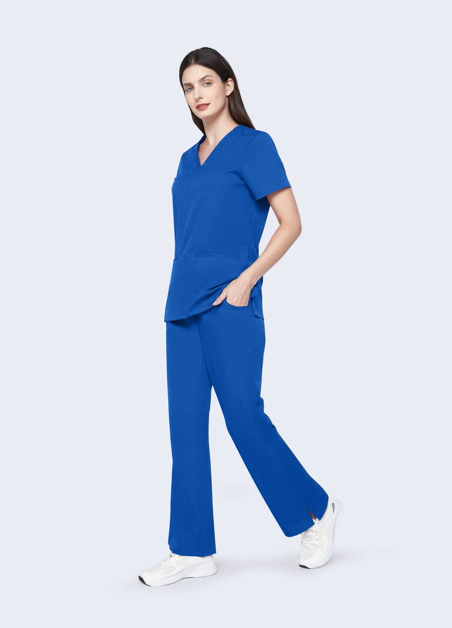 StyleFlex™ 7-Pocket Essential Scrub Set