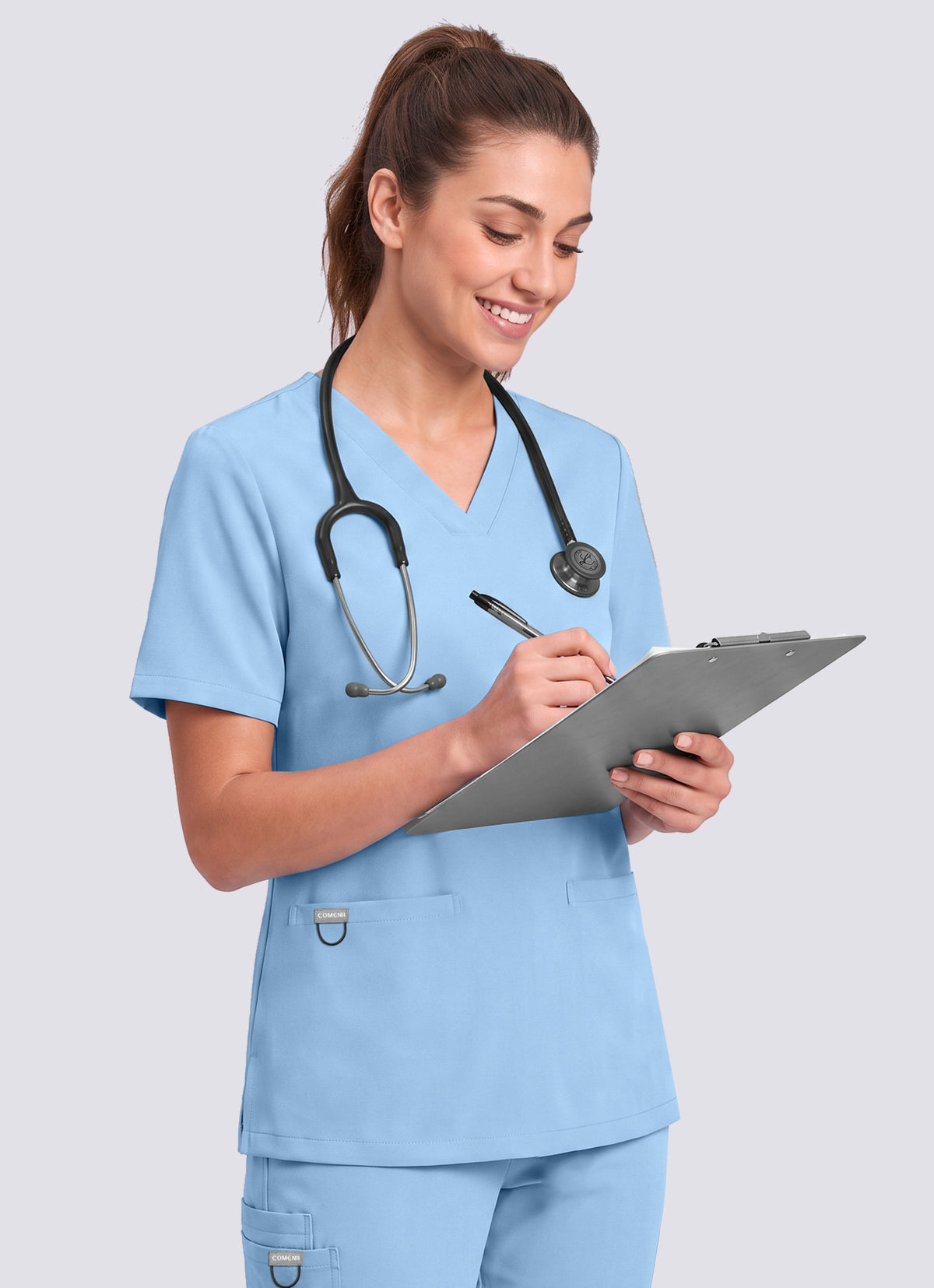 SoftTouch™ 3 Pockets Scrub Top