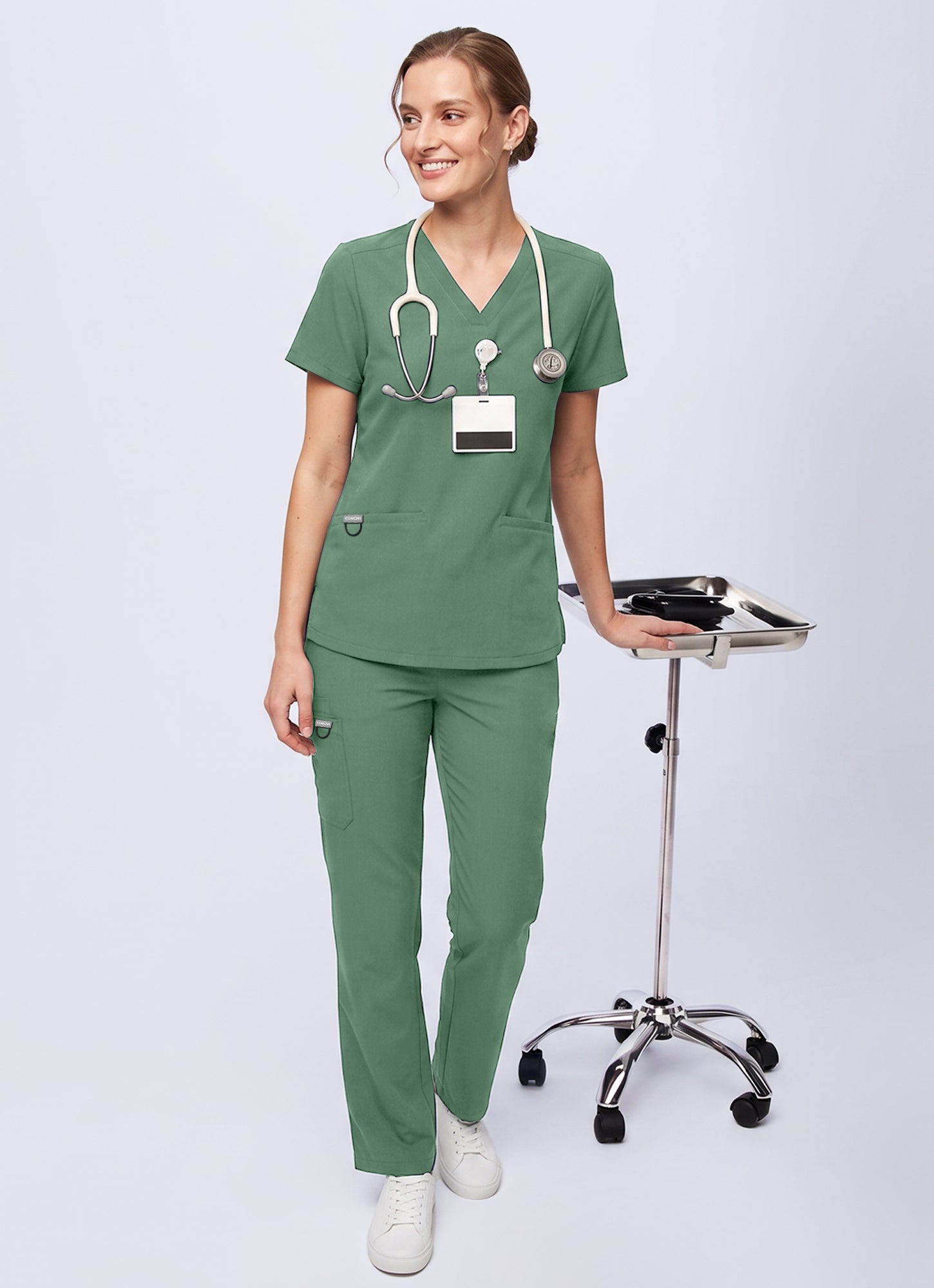 SoftTouch™ 3 Pockets Scrub Top