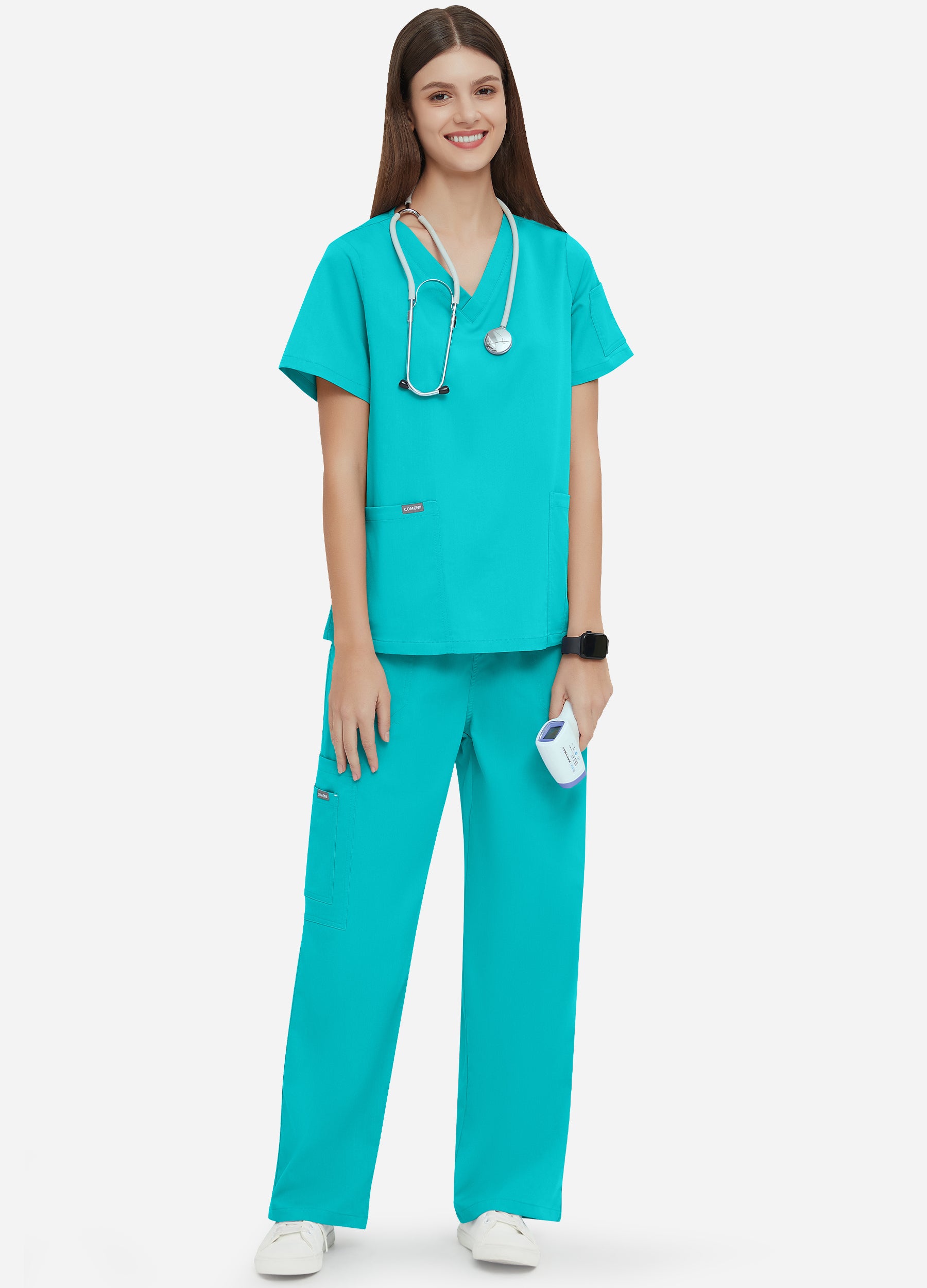 StyleFlex™ 10-Pocket Essential Scrub Set