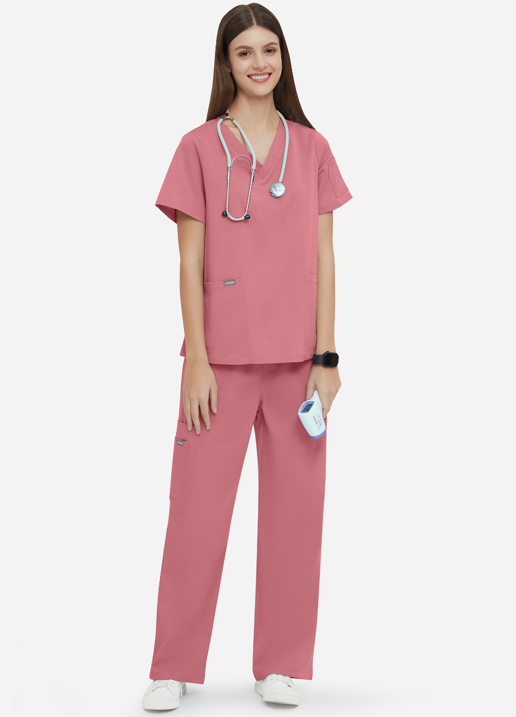 StyleFlex™ 10-Pocket Essential Scrub Set