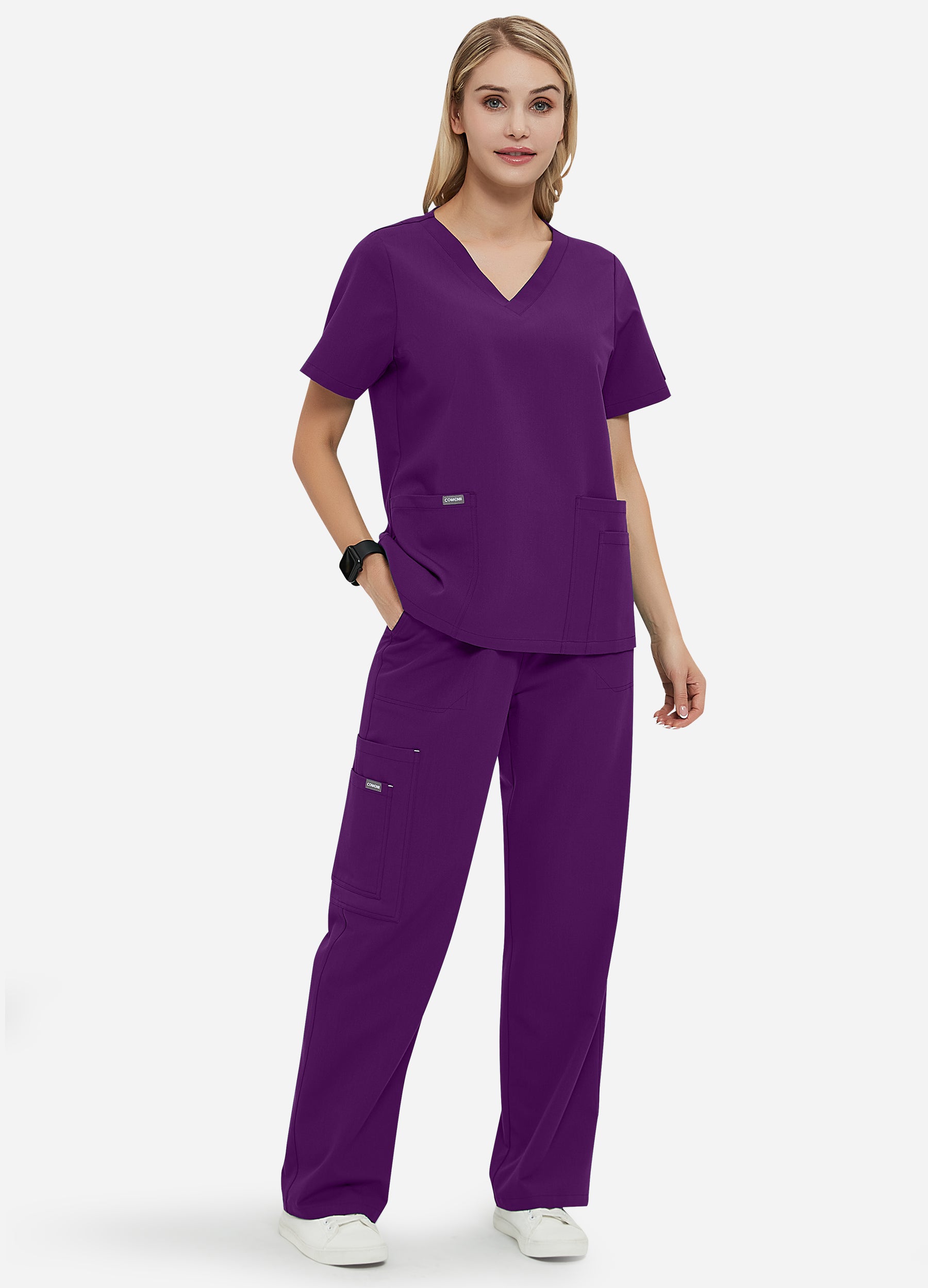 10-Pocket-Cargo-Peeling-Set für Damen