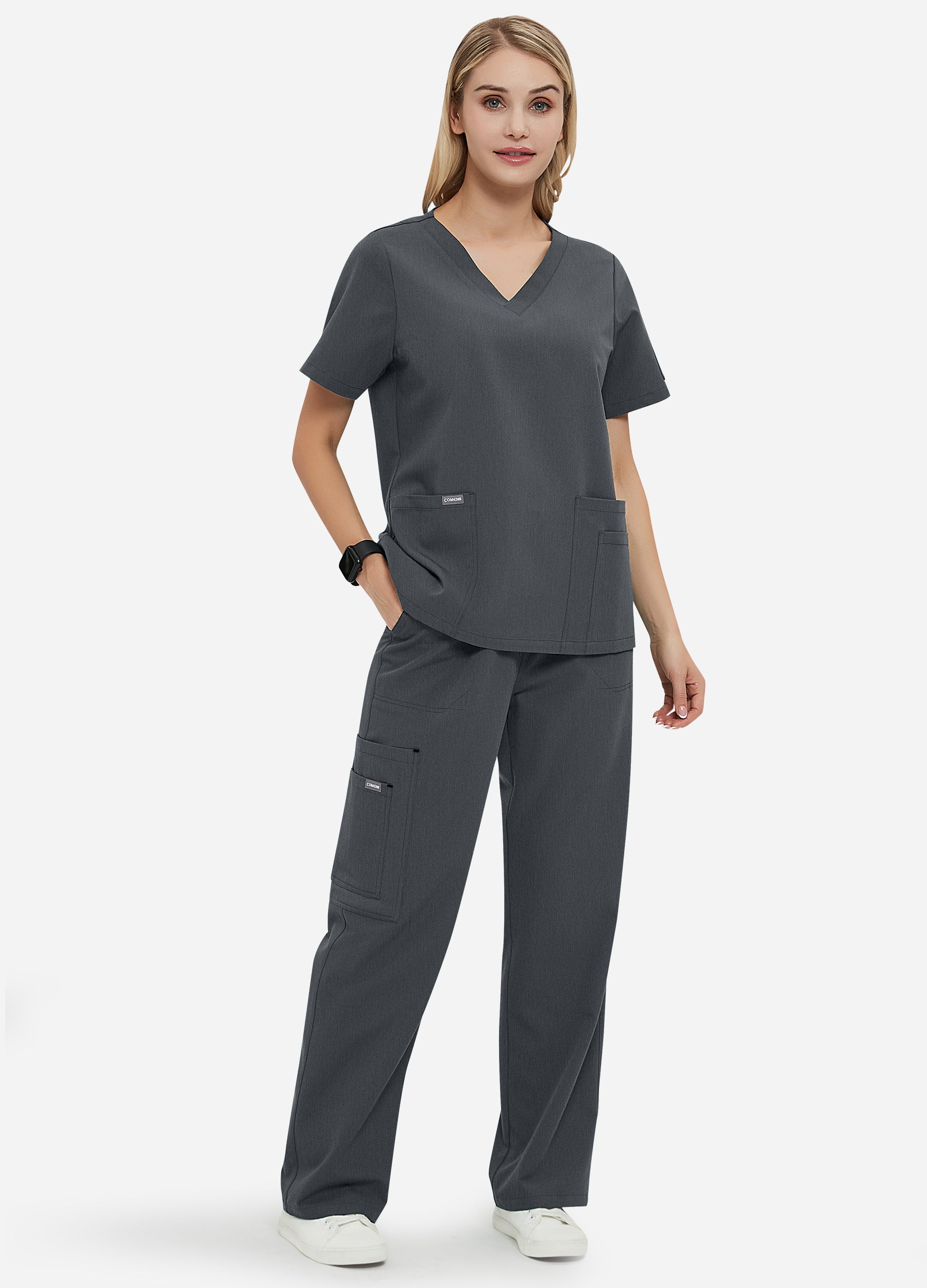 10-Pocket-Cargo-Peeling-Set für Damen