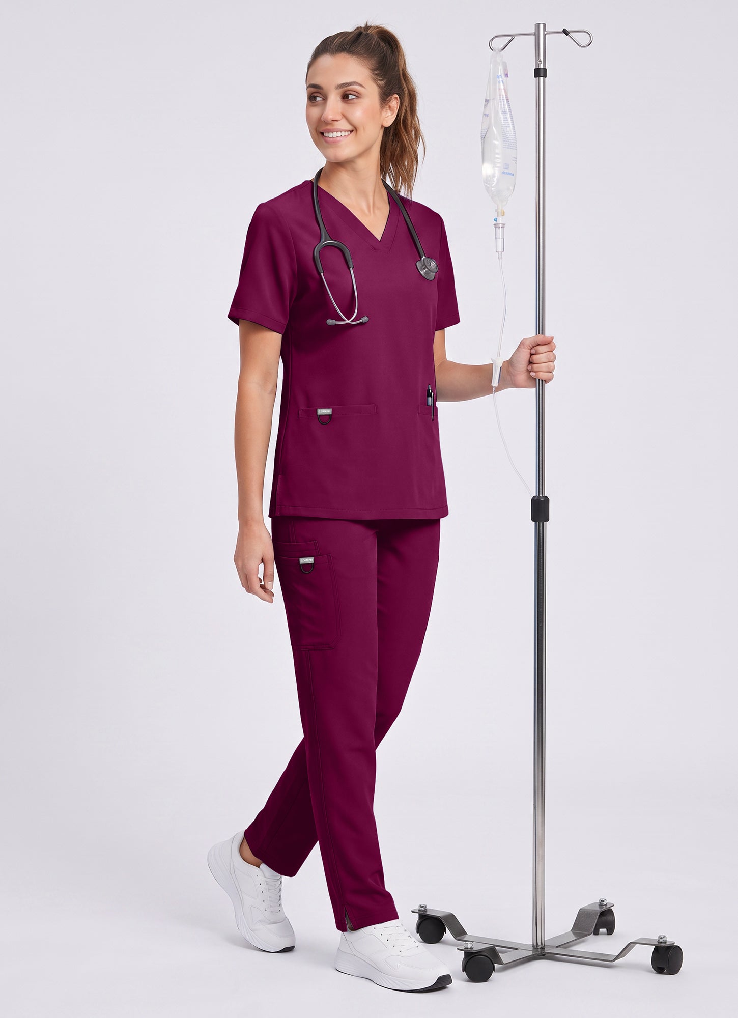 SoftTouch™ 3 Pockets Scrub Top