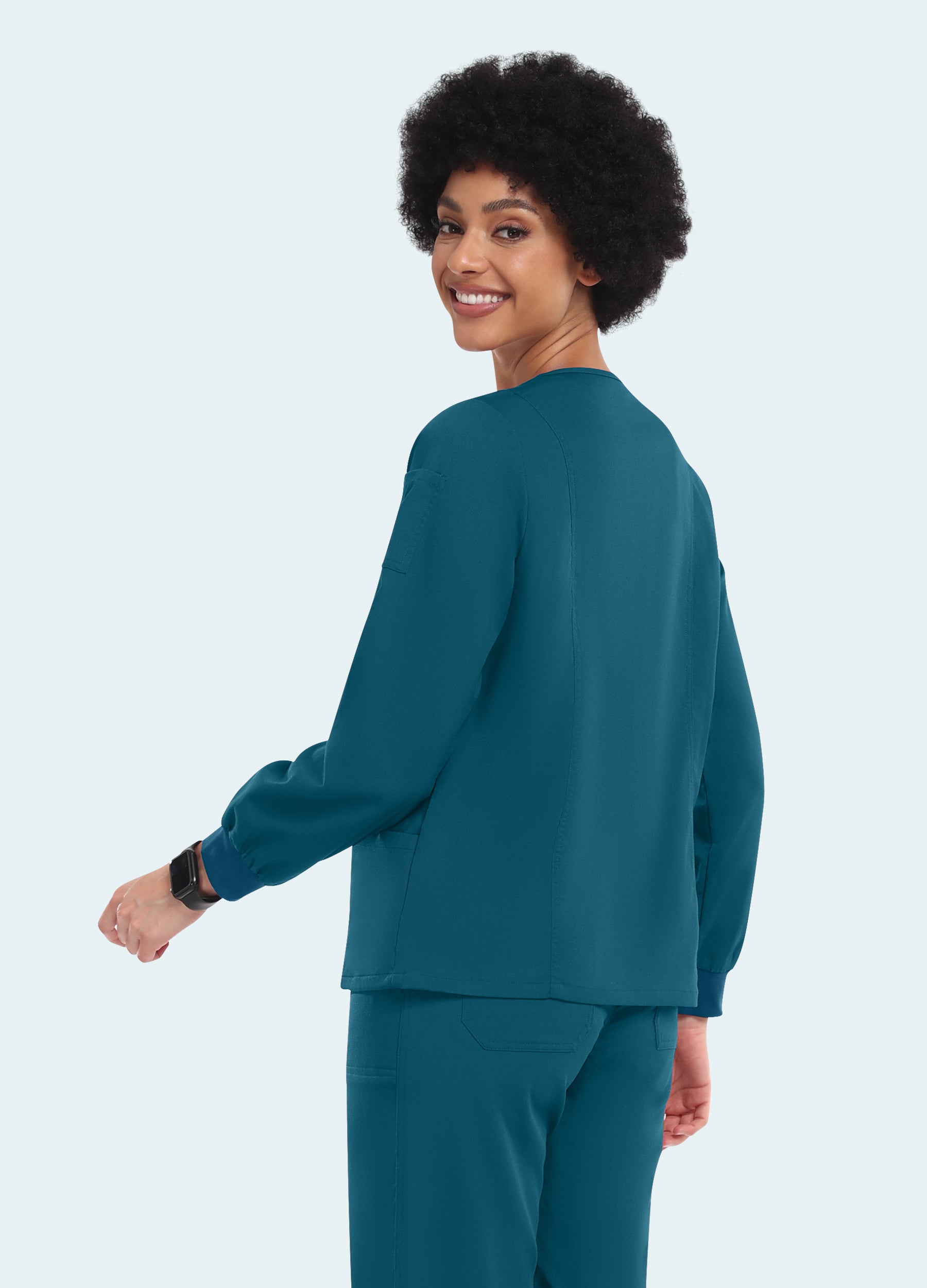 SoftTouch™ Long Sleeve Scrub Top