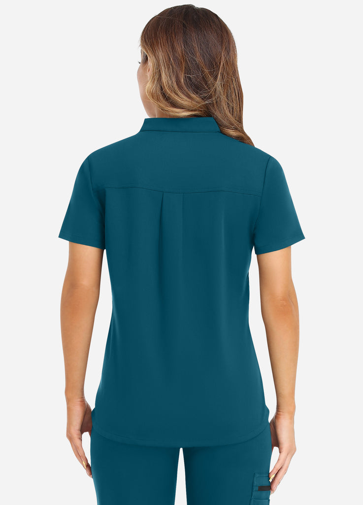 ProEase™ Collar Scrub Top