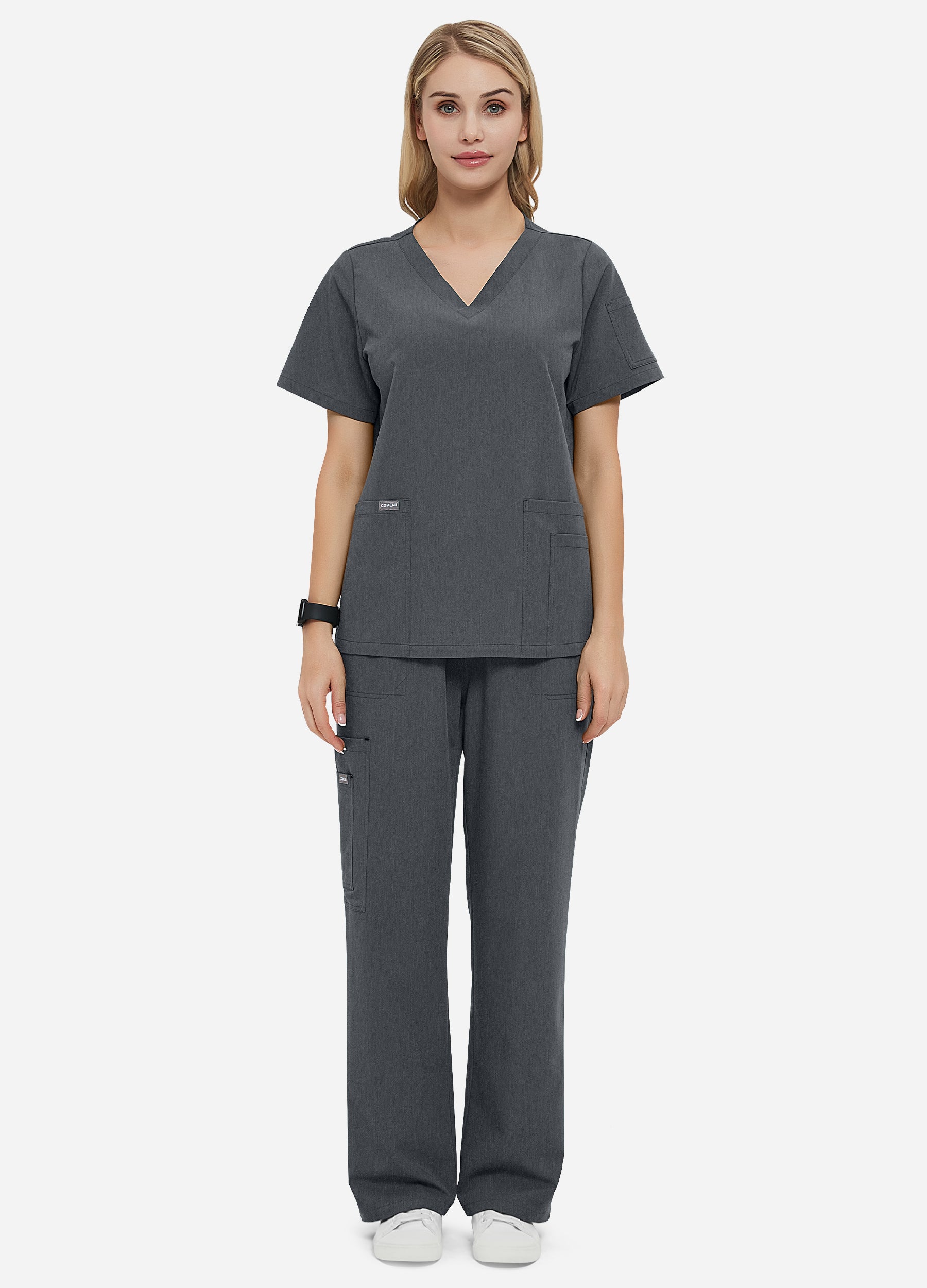 StyleFlex™ 10-Pocket Essential Scrub Set