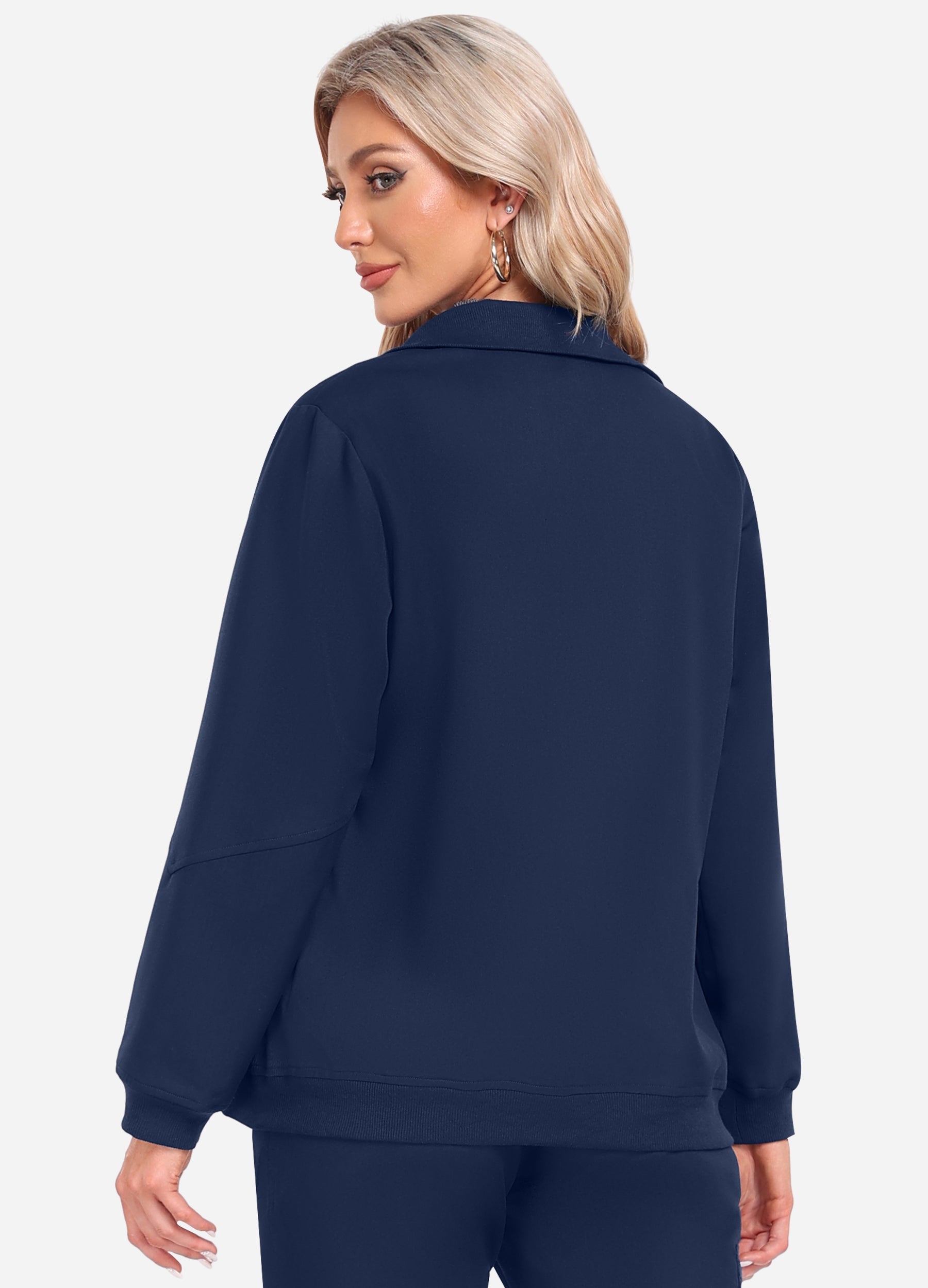 ElegCare™ Zip Up Scrub Jacket