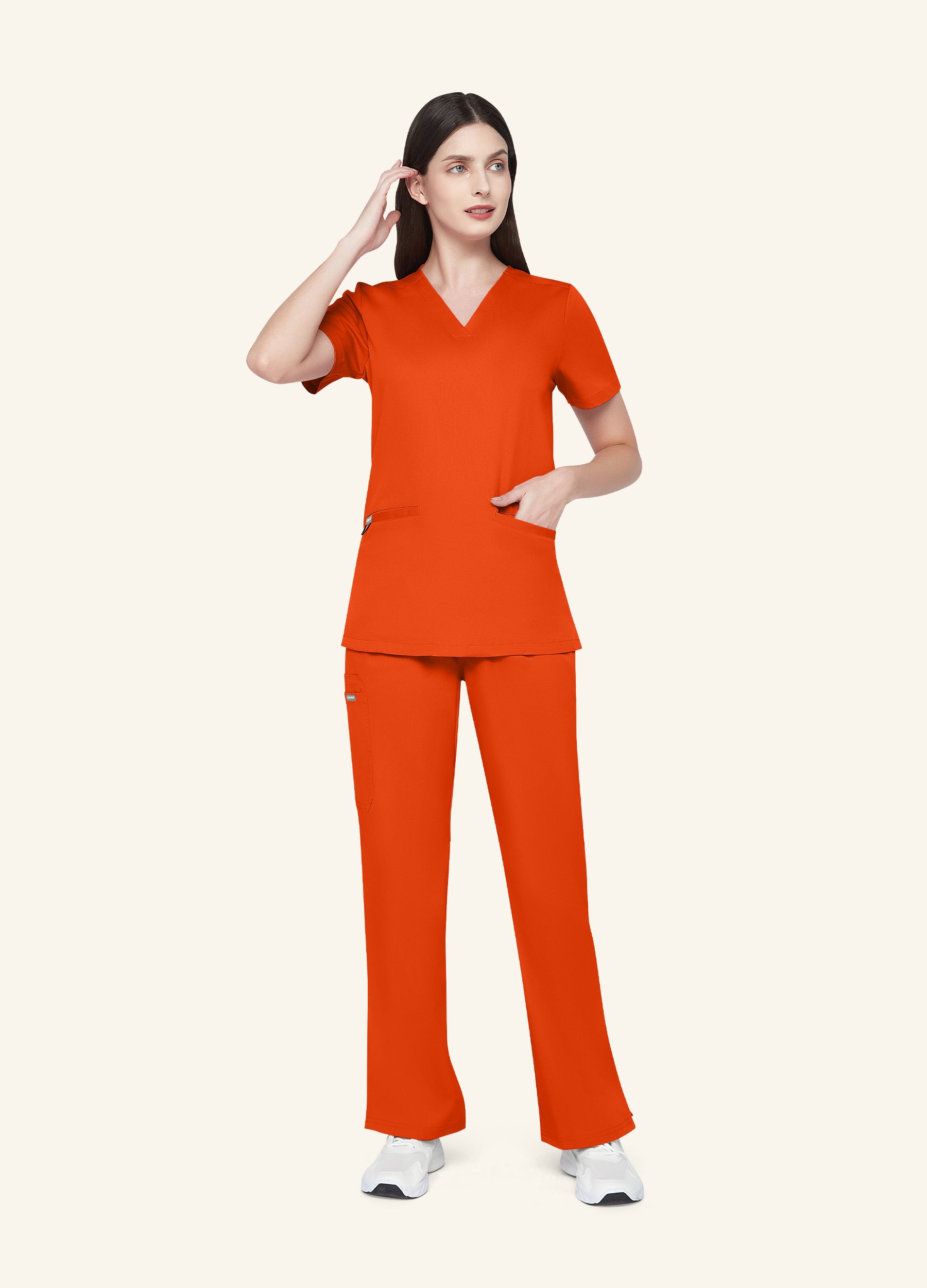 StyleFlex™ 7-Pocket Essential Scrub Set