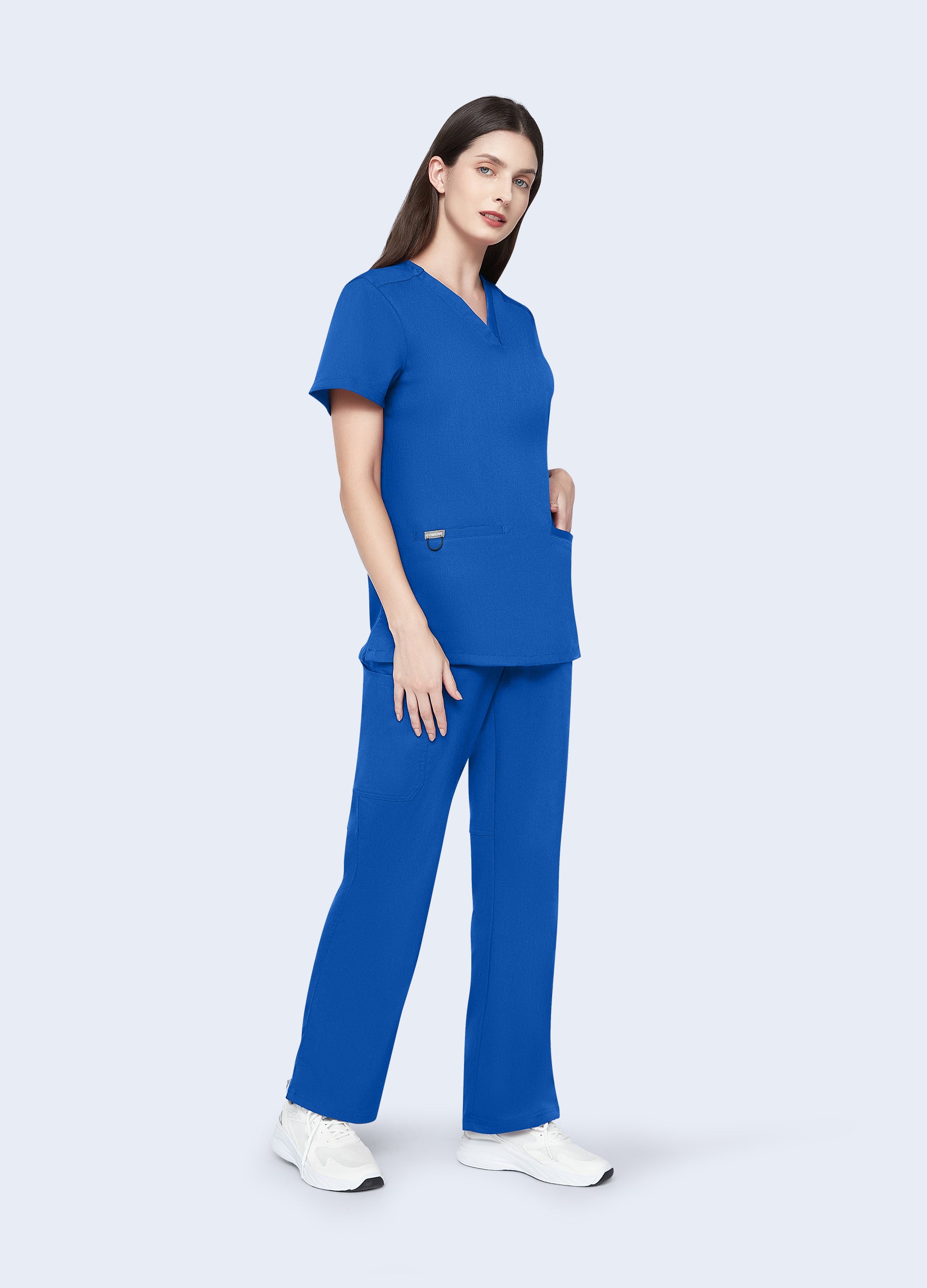 StyleFlex™ 7-Pocket Essential Scrub Set