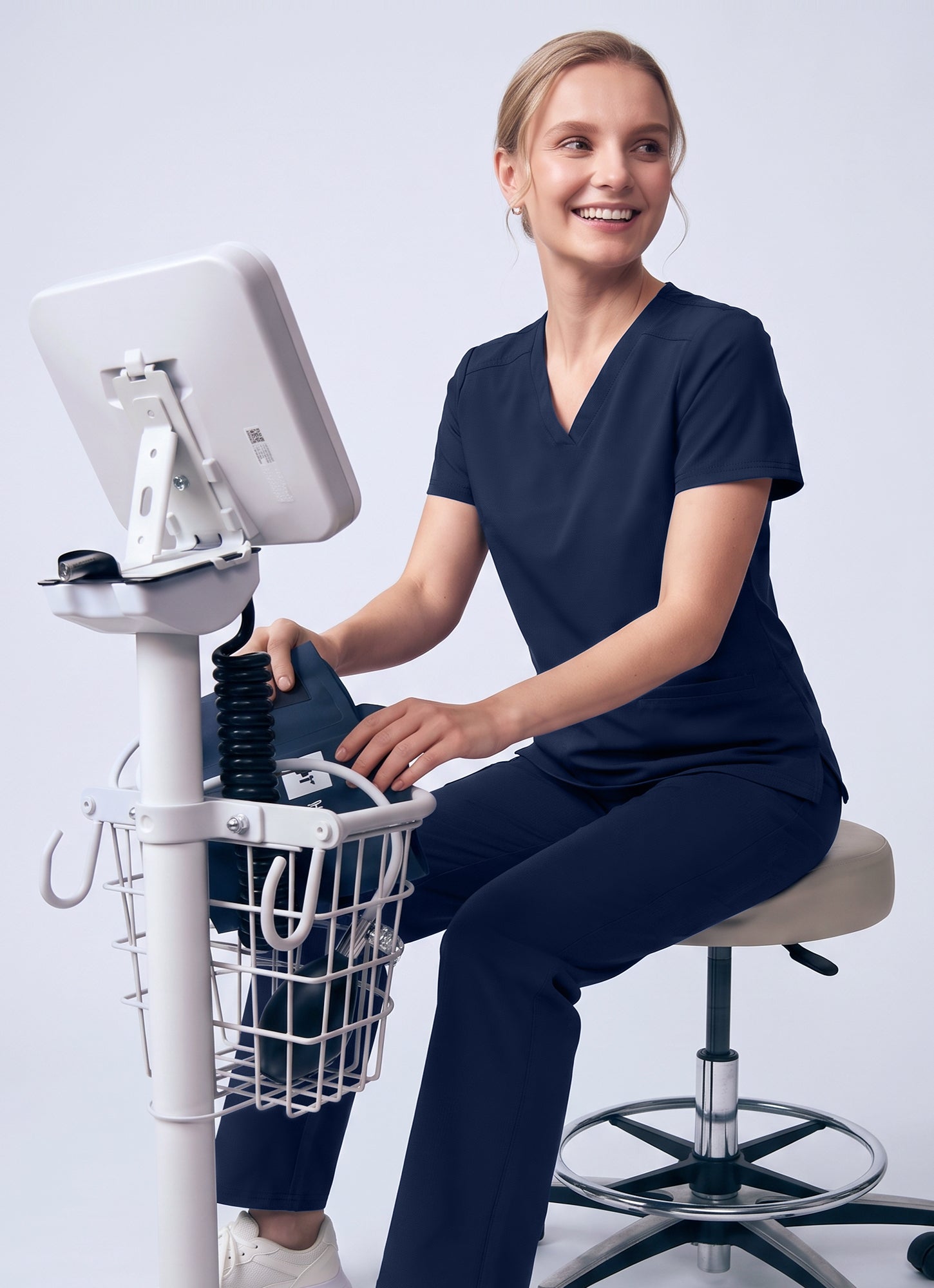 SoftTouch™ 3 Pockets Scrub Top