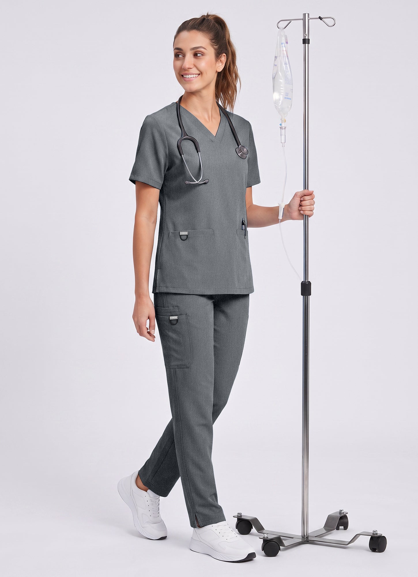 SoftTouch™ 3 Pockets Scrub Top