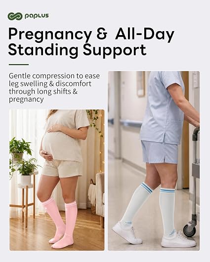 3-Pair Graduated Compression Socks