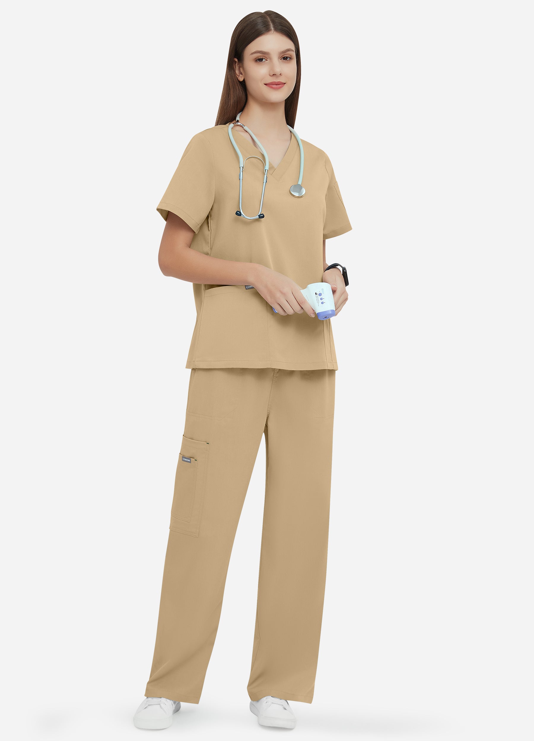 StyleFlex™ 10-Pocket Essential Scrub Set