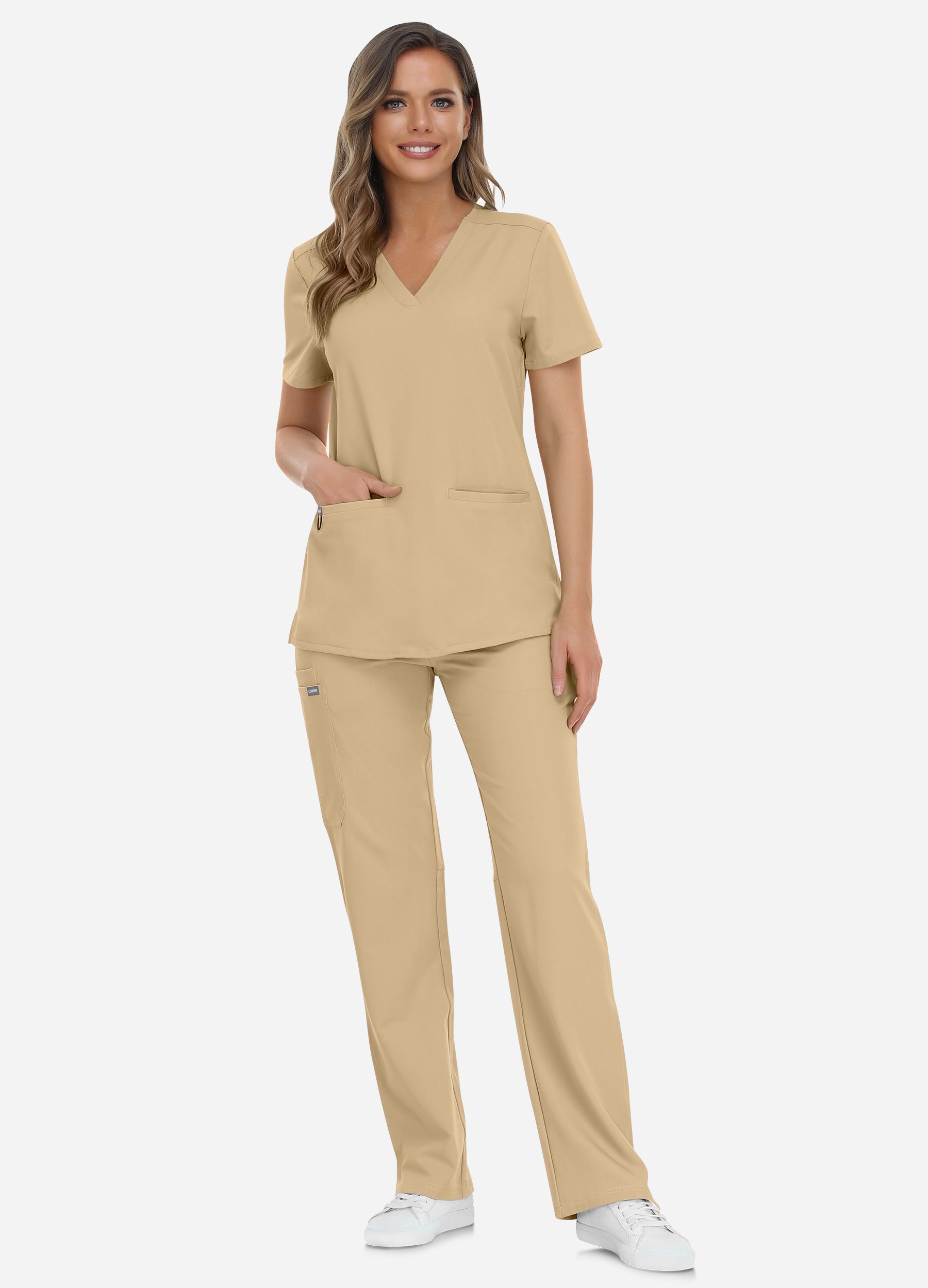 StyleFlex™ 7-Pocket Essential Scrub Set