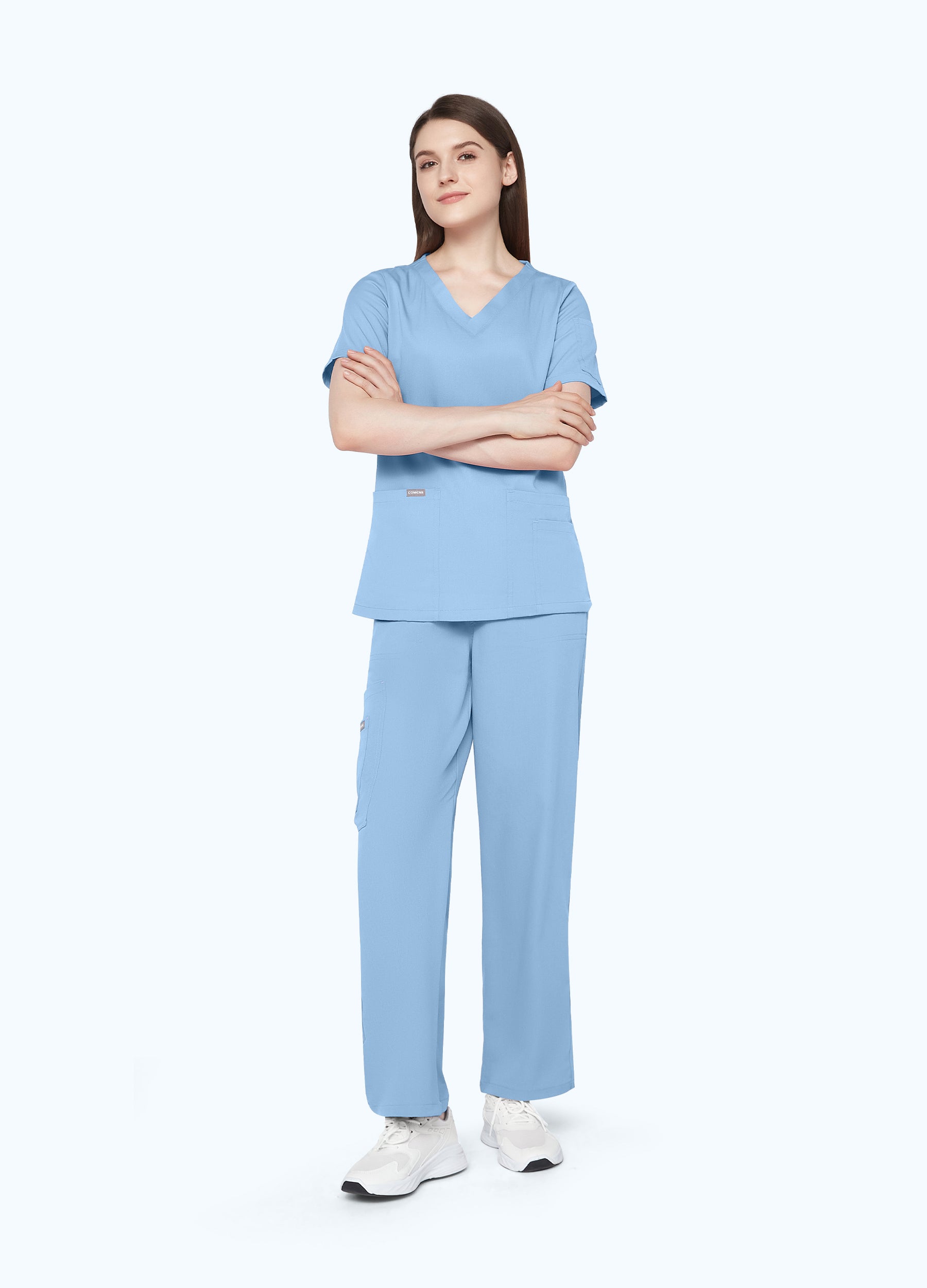 StyleFlex™ 10-Pocket Essential Scrub Set