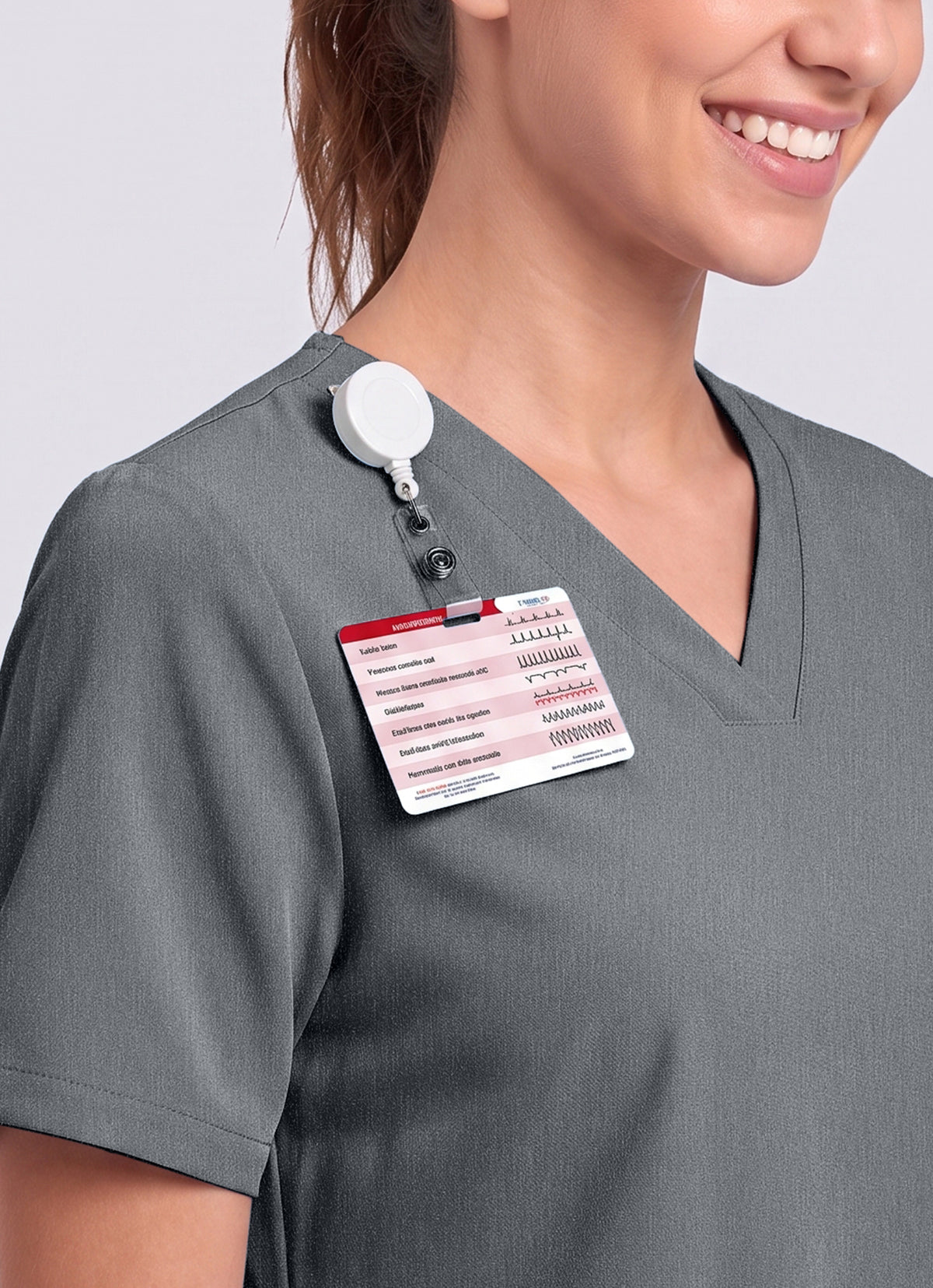 SoftTouch™ 3 Pockets Scrub Top