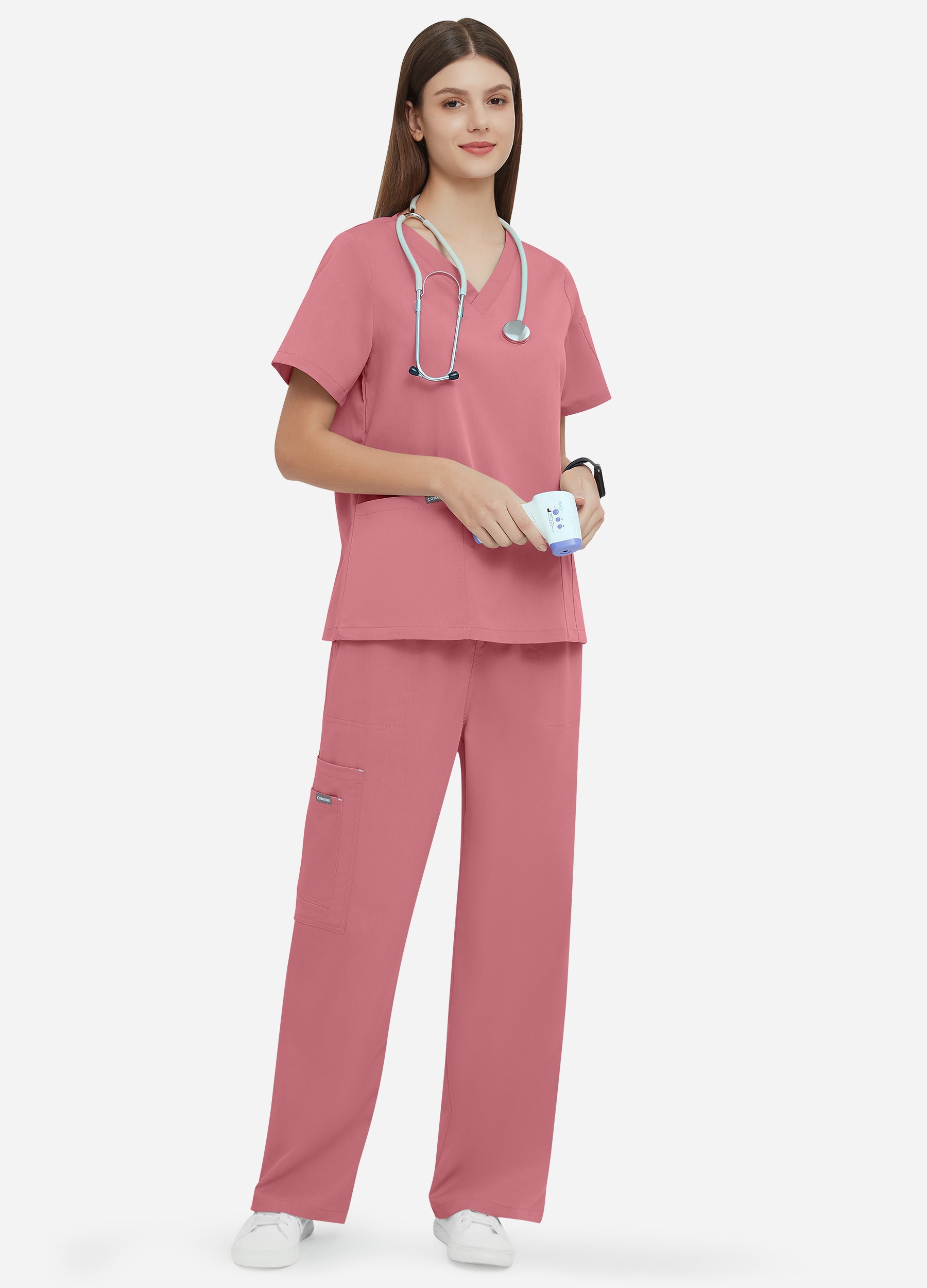 StyleFlex™ 10-Pocket Essential Scrub Set