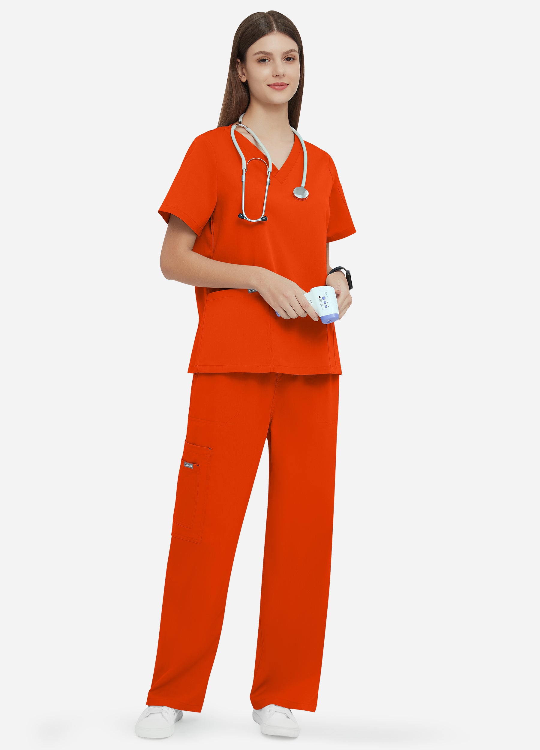 StyleFlex™ 10-Pocket Essential Scrub Set