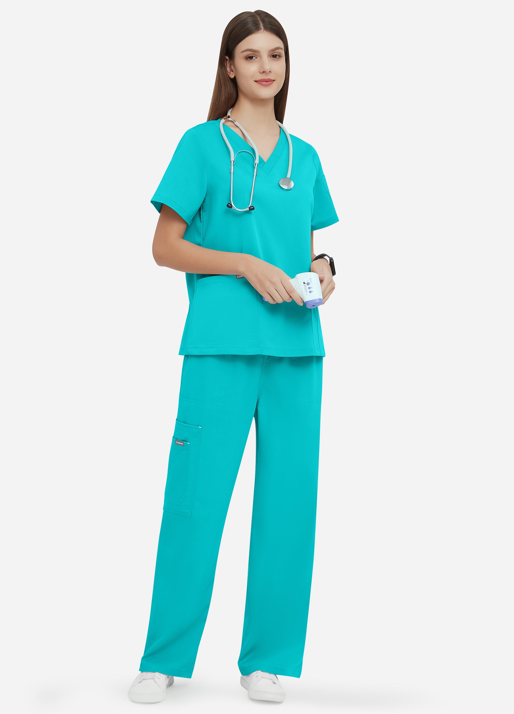 StyleFlex™ 10-Pocket Essential Scrub Set