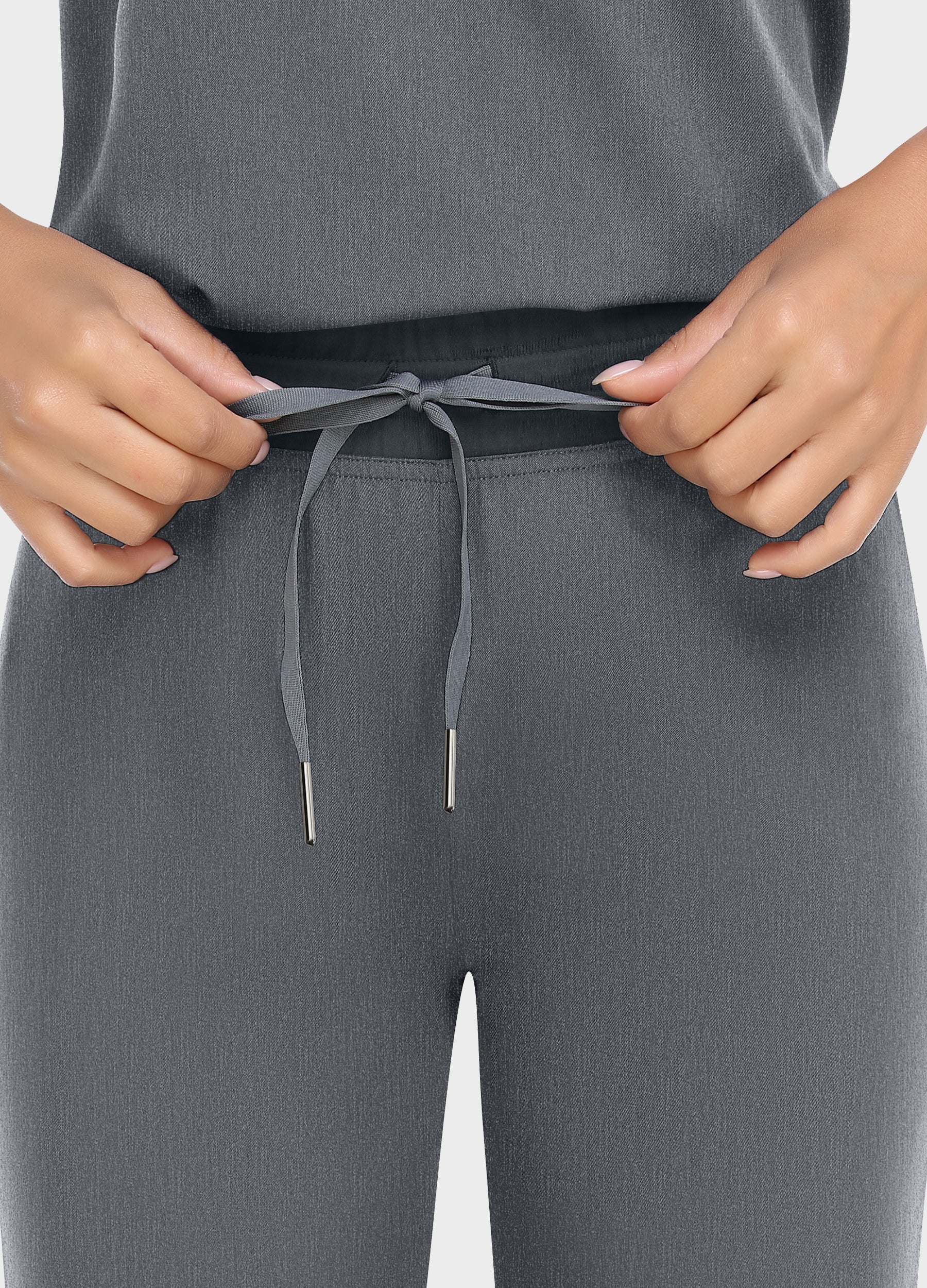 Pantalon médical basique à 2 poches pour femme