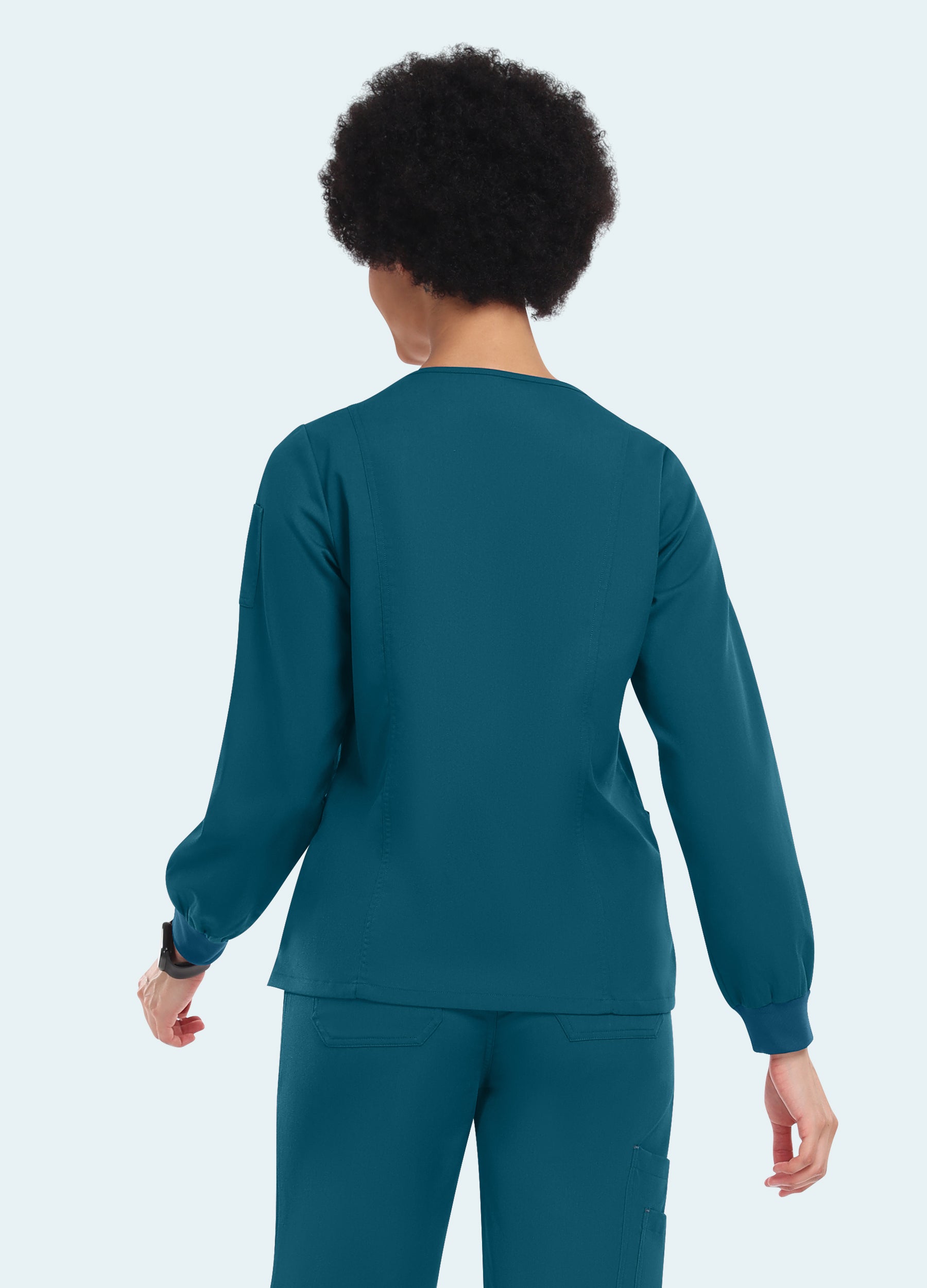 SoftTouch™ Long Sleeve Scrub Top