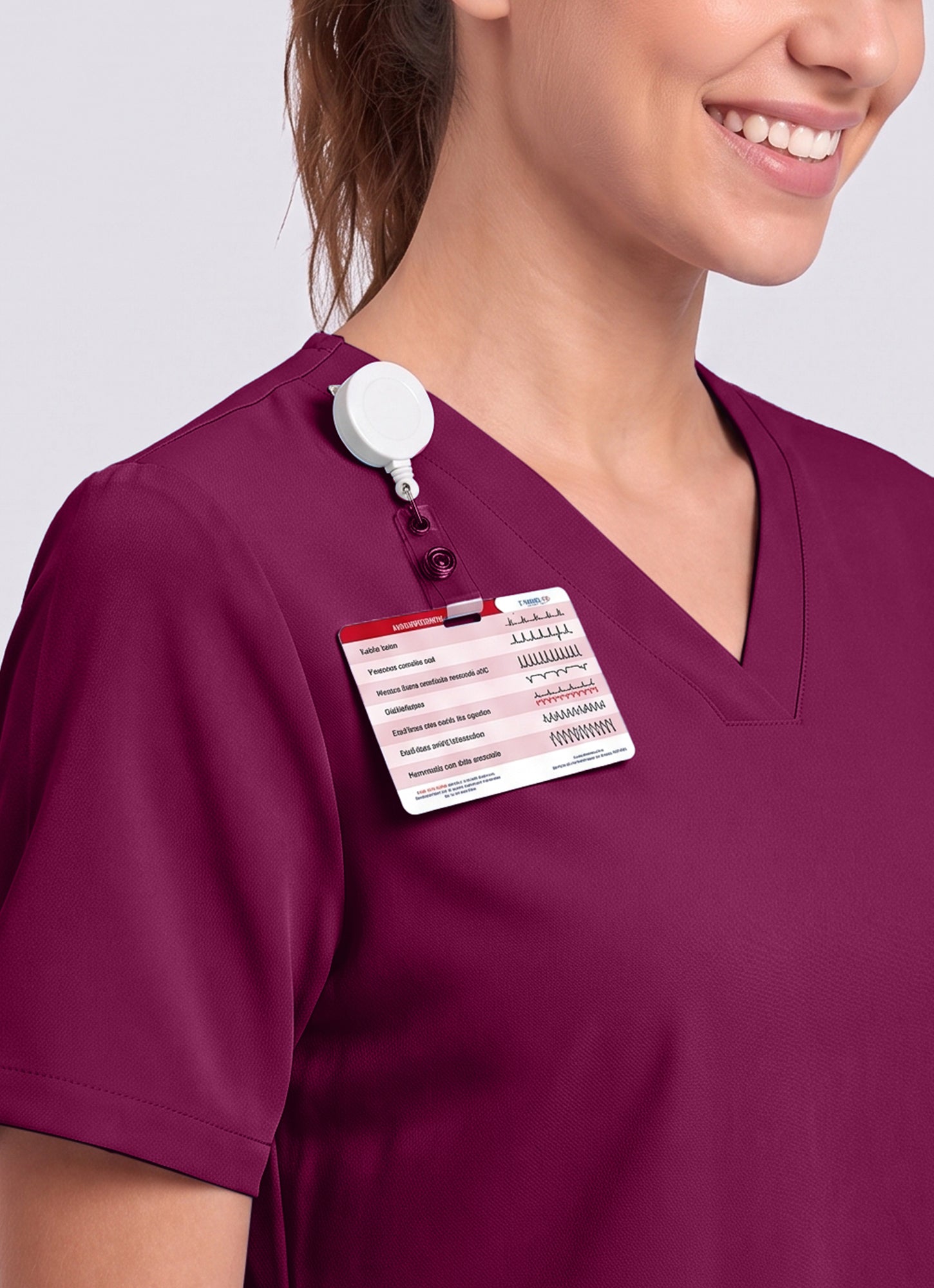 SoftTouch™ 3 Pockets Scrub Top