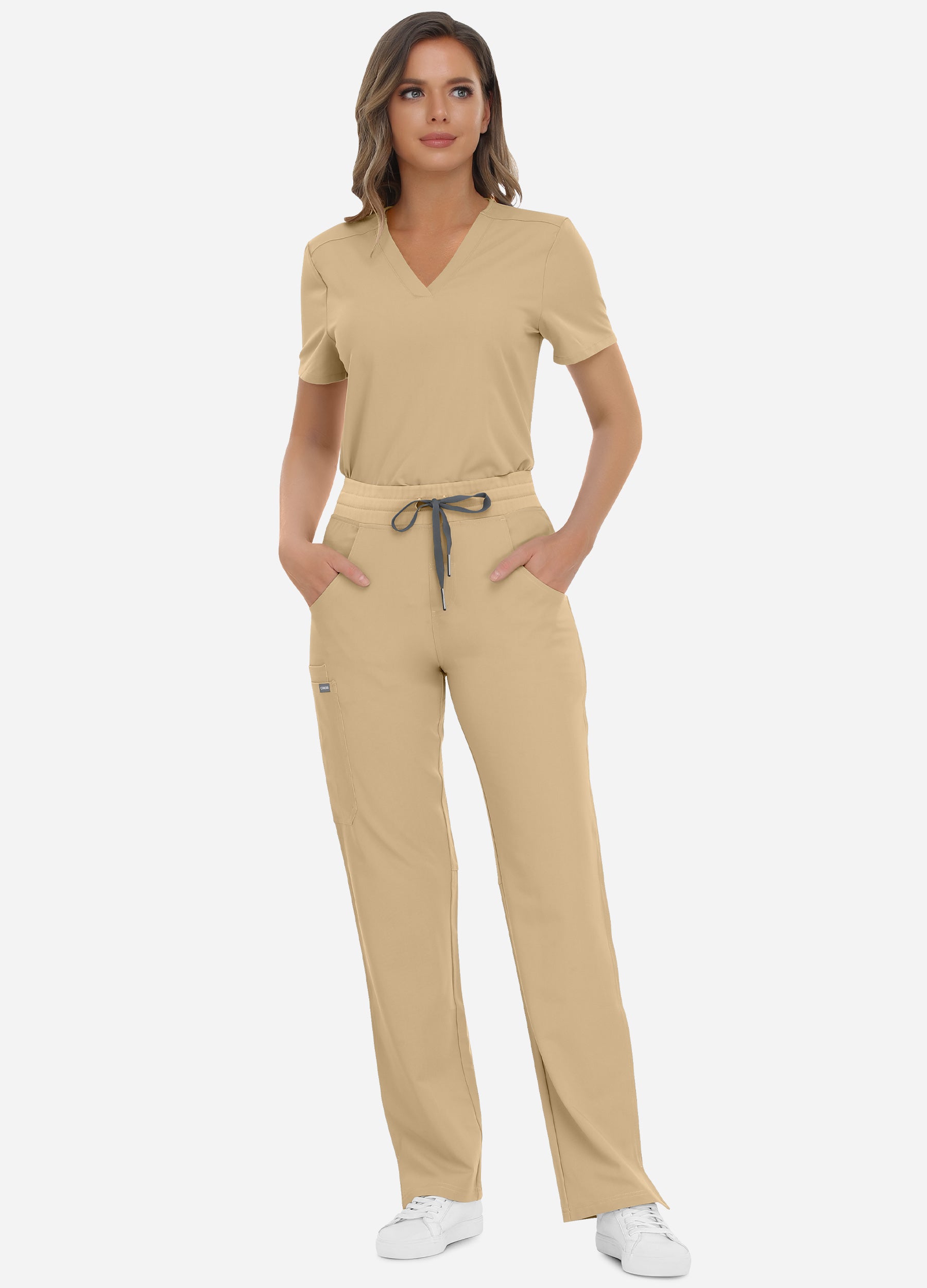 StyleFlex™ 7-Pocket Essential Scrub Set