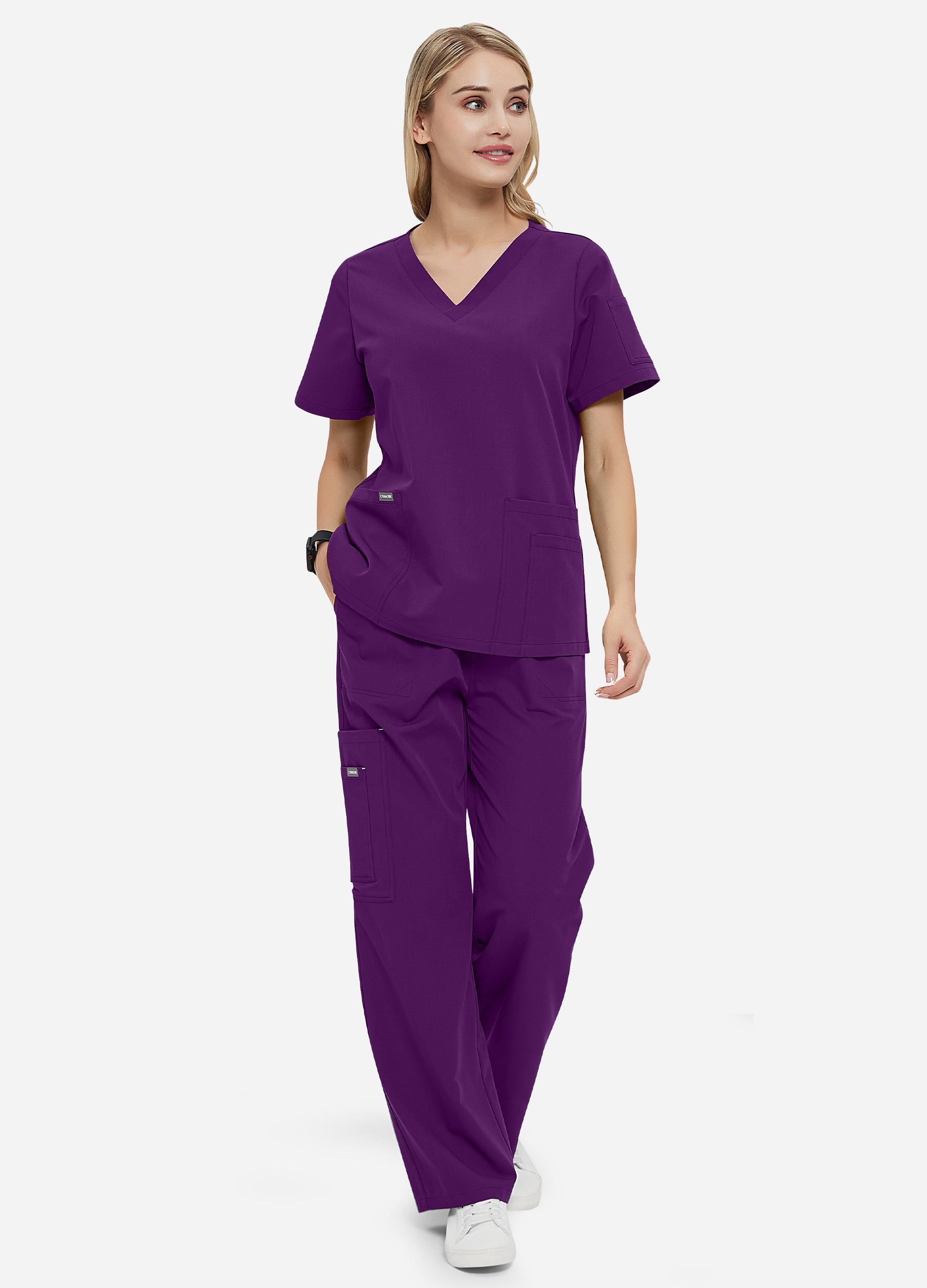 10-Pocket-Cargo-Peeling-Set für Damen