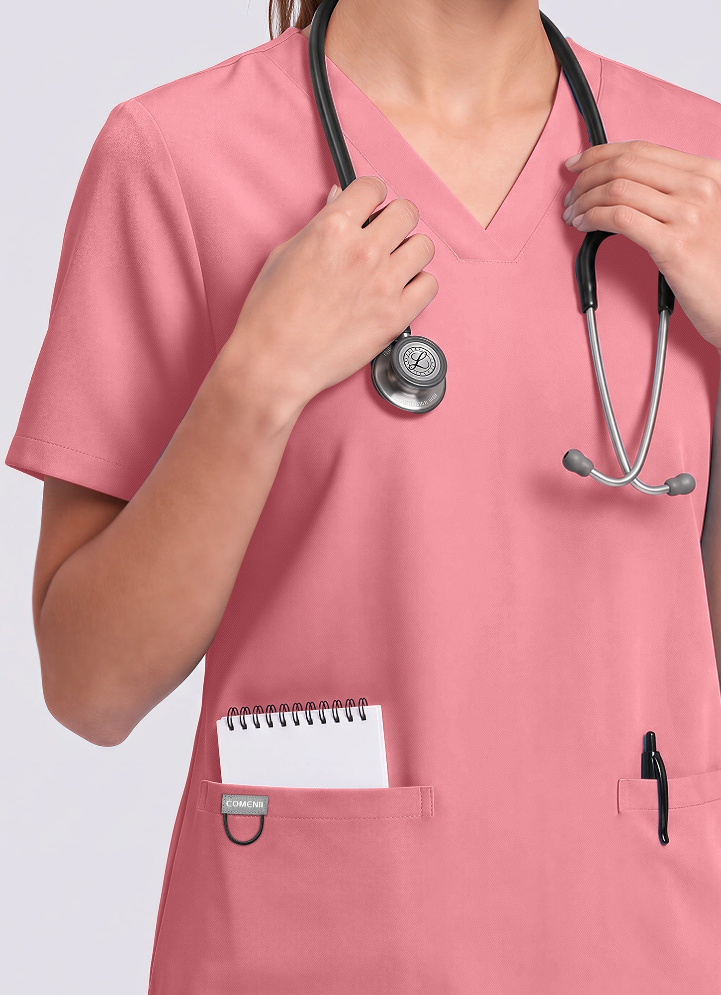 SoftTouch™ 3 Pockets Scrub Top