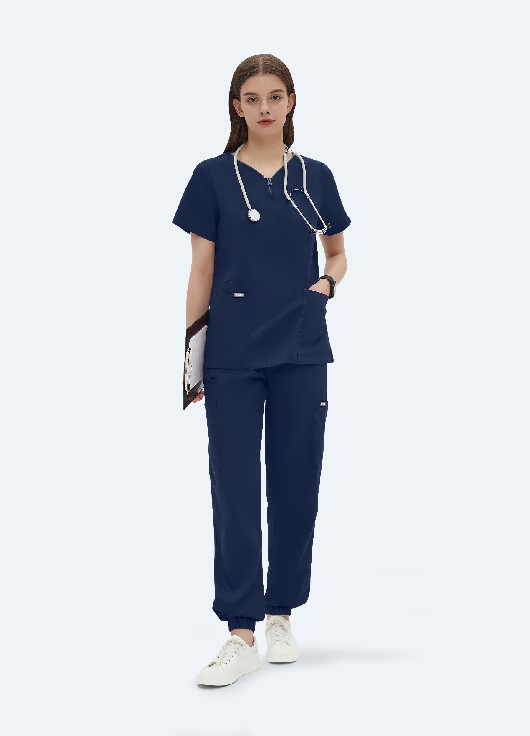 Set scrub 9 tasche da donna