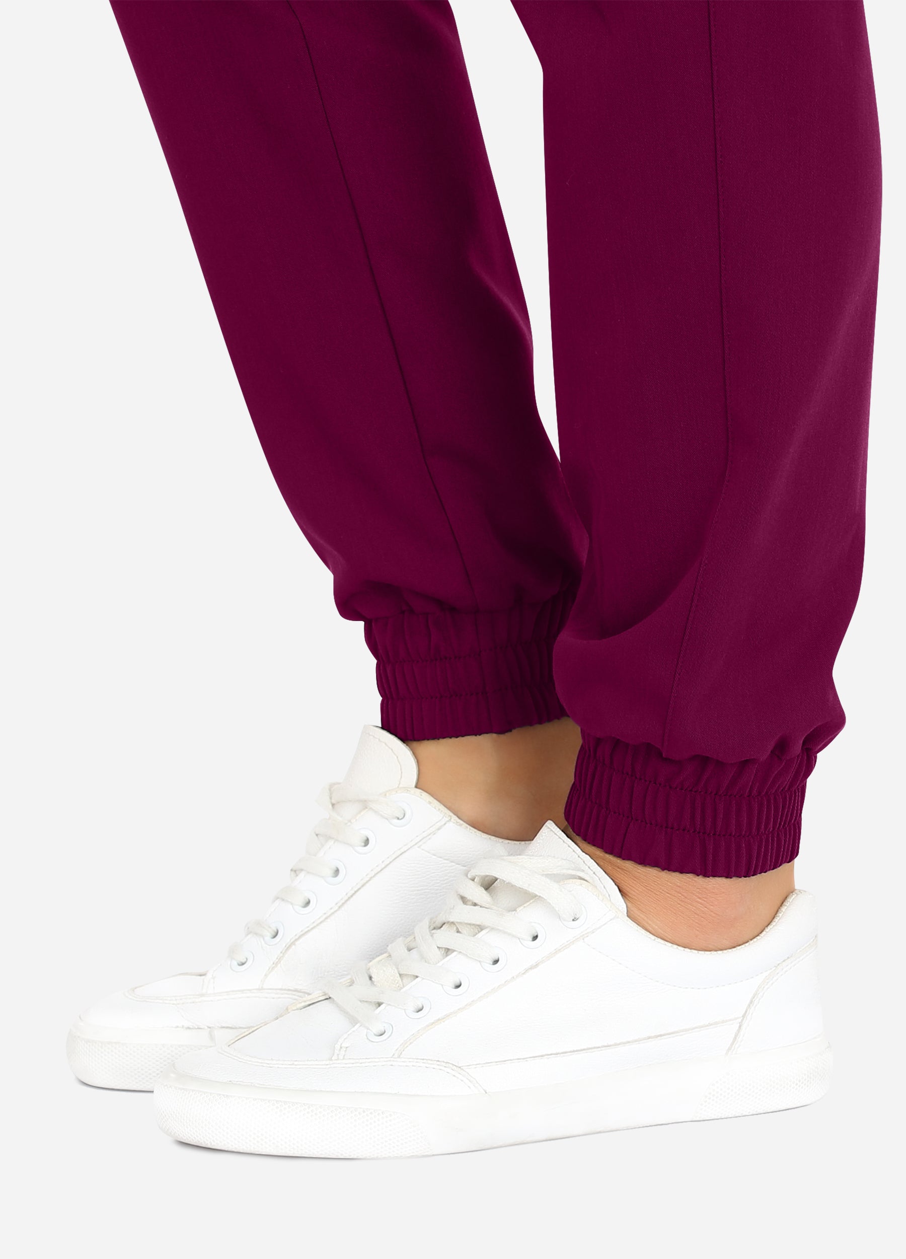 Pantaloni da jogging da donna per il tempo libero Scrub a 4 tasche